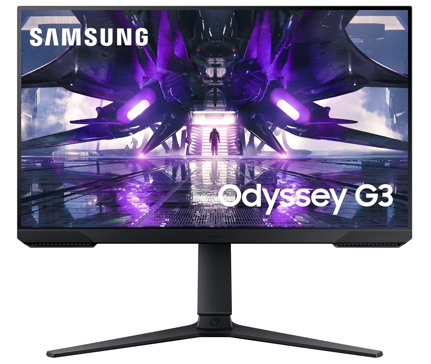 Samsung 27-Inch(68.4 cm) FHD Odyssey G3 Gaming, 165 Hz, 1ms Flat LED Monitor, 1920 X 1080 Pixels, Height Adjustable Stand, Bezel-Less, Eye-Saver, AMD Freesync Premium (LS27AG322NWXXL, Black)