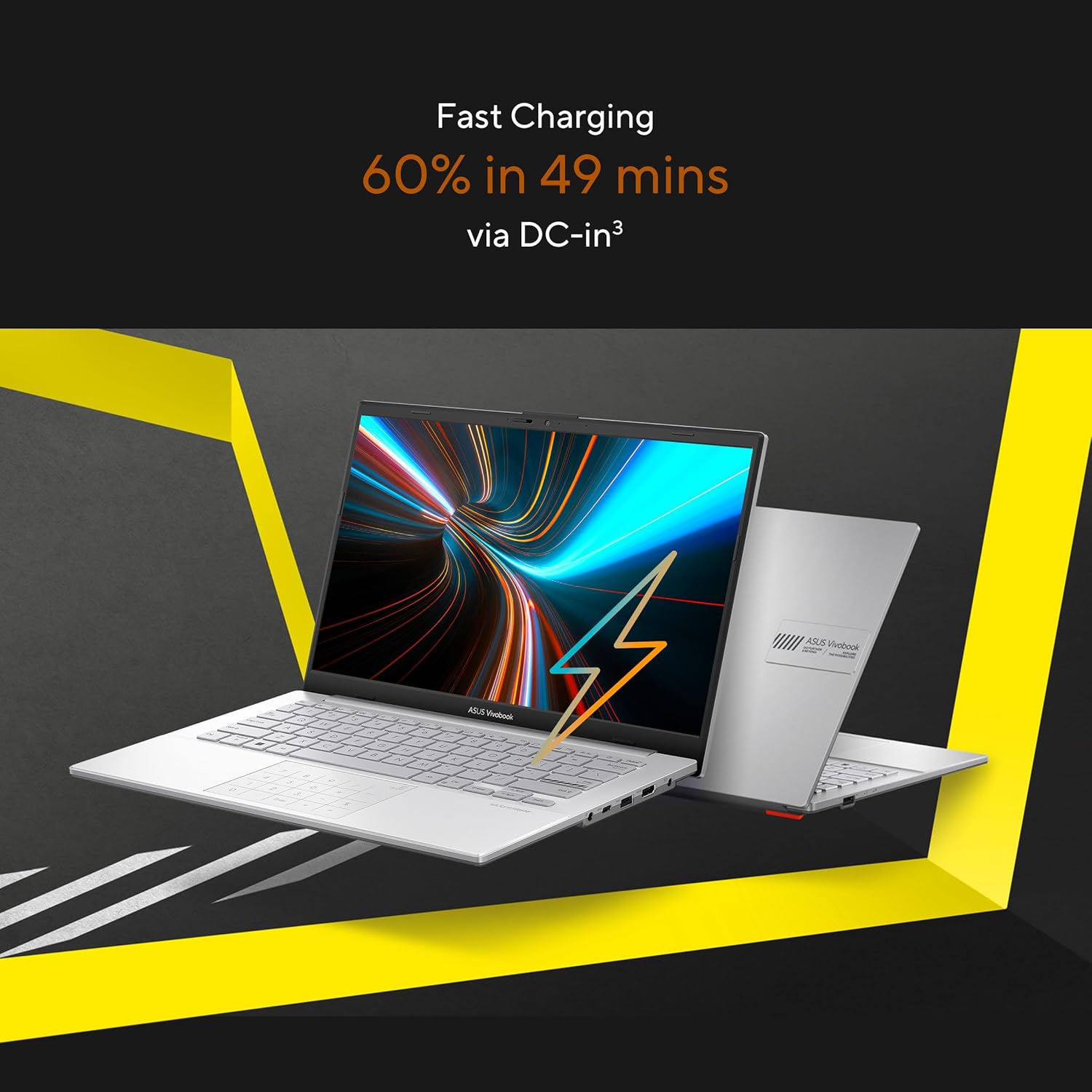 ASUS Vivobook Go 14 (2023), AMD Ryzen 5 7520U, 8GB RAM, 512GB SSD, FHD, 14"/35.56cm, Windows 11, MS Office 2021, Silver, 1.38KG, E1404FA-NK521WS, Alexa Built-in, Thin & Light Laptop