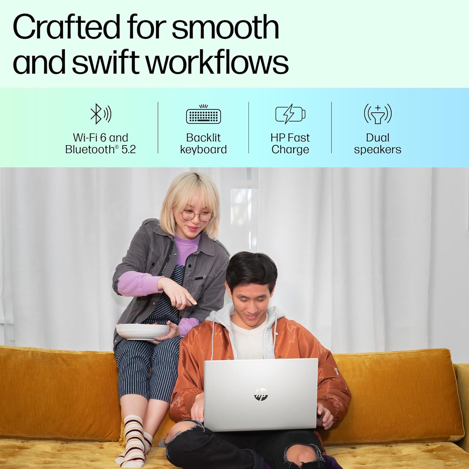 HP Pavilion 14, 12th Gen Intel Core i7-1255U, 16GB DDR4, 1TB SSD, (Win11, Office21, Silver,1.41 kg), IPS, Micro-edge, BrightView,14-inch (35.6cm) FHD Laptop, Intel Iris Xe graphics, HD camera,dv2015TU