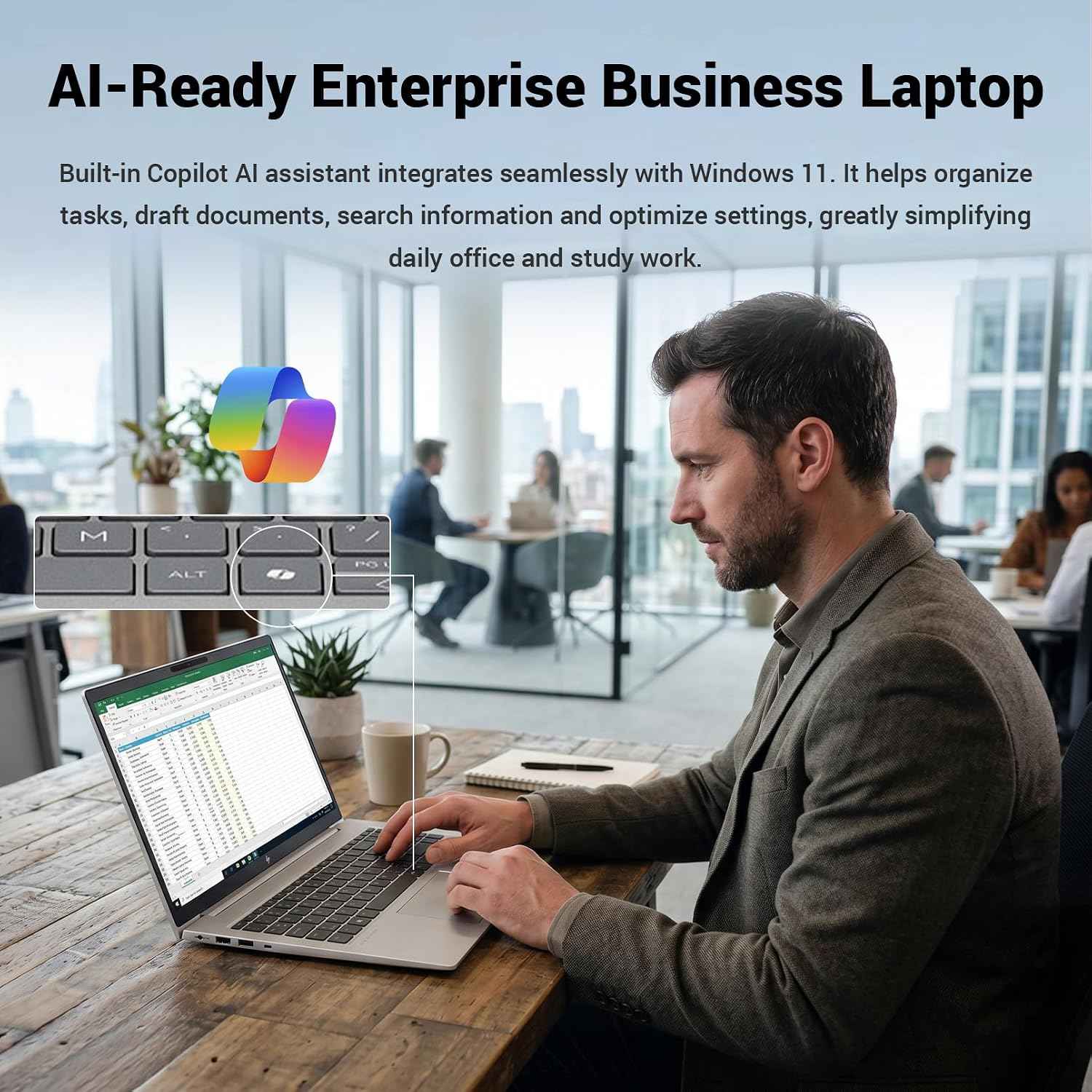 REFURBISHED HP Elite Book 840 G8 NoteBook | Core i7 11th Gen |16GB RAM (512GB / 1TB SSD) | 14" Display |Silver| 3 year warranty | Win 10 Pro| With EB BAG