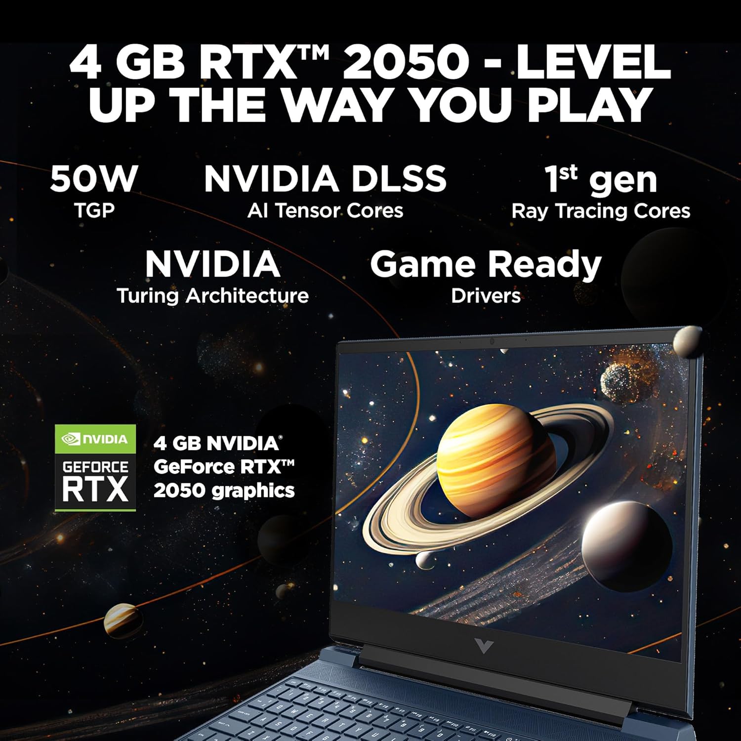 HP Victus, 12th Gen Intel Core i5-12450H, NVIDIA RTX 2050, 16GB DDR4, 512GB SSD (Win11, Office21, Blue, 2.3kg) 144Hz, 9MS, IPS, 15.6-inch(39.6cm) Gaming Laptop, Enhanced Cooling, fa1227TX/fa1314TX