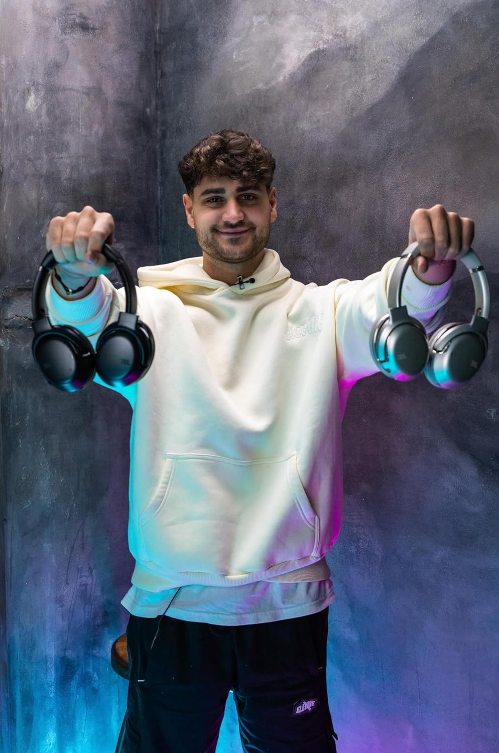 JBL Tour One M2 Adaptive Noise Cancelling Bluetooth Over Ear Headphones,Spatial Sound,Smart Ambient,50Hrs Playtime,BT 5.3 Le,Quick Charge,Multi Point Conectivity,Built-in Alexa,2 Years Warranty(Black) - Zapnet.in