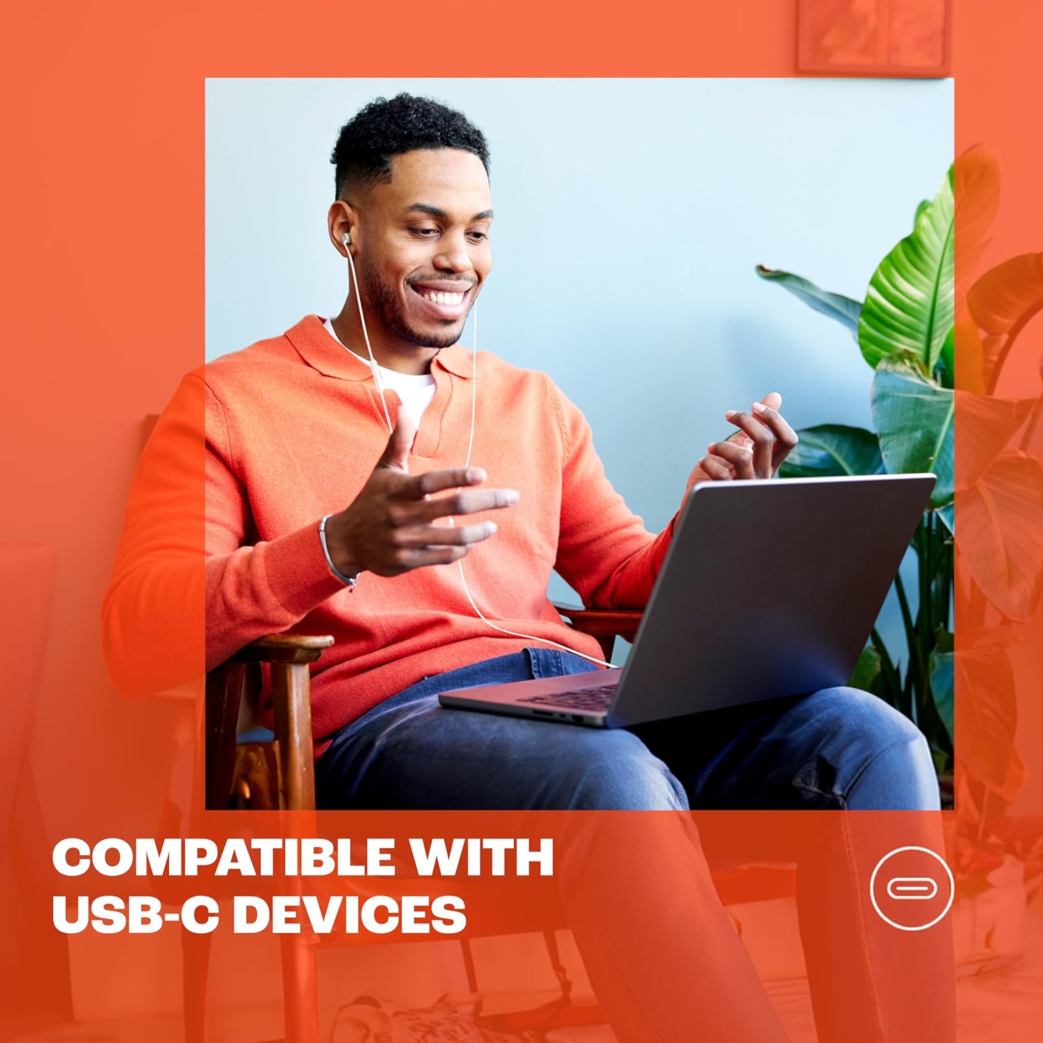 JBL Tune 310C Wired in Ear Type C Headphones, Hi-Res Audio with Digital-to-Analog Converter, 3-Button EQ Preset Remote with Microphone, Tangle-Free Flat Cable, Compatible with USB-C Devices (Black) - Zapnet.in