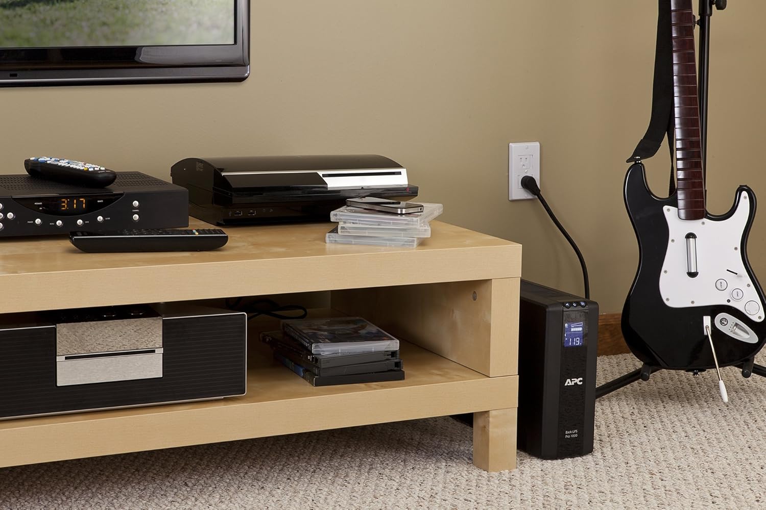 APC Back-UPS Pro BR1000G-IN, 1000VA / 600W, 230V UPS System, High-Performance Premium Power Backup & Protection for Home Office, Desktop PC, Gaming Console & Home Electronics