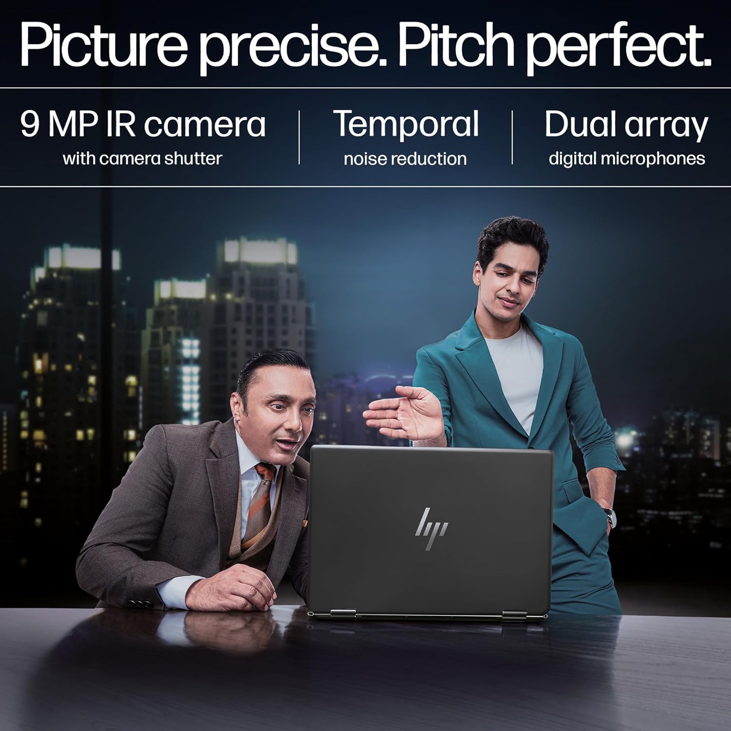 HP Spectre x360, Intel Evo Core Ultra 7 155H, Built-in AI, 16-inch (40.6 cm), WQXGA 400 nits 120Hz, 16GB LPDDR5x, Touch, 1TB SSD, FPR, 9MP IR Camera, Backlit KB (Win 11, Black, 2.07 kg), aa0015TU - Zapnet.in