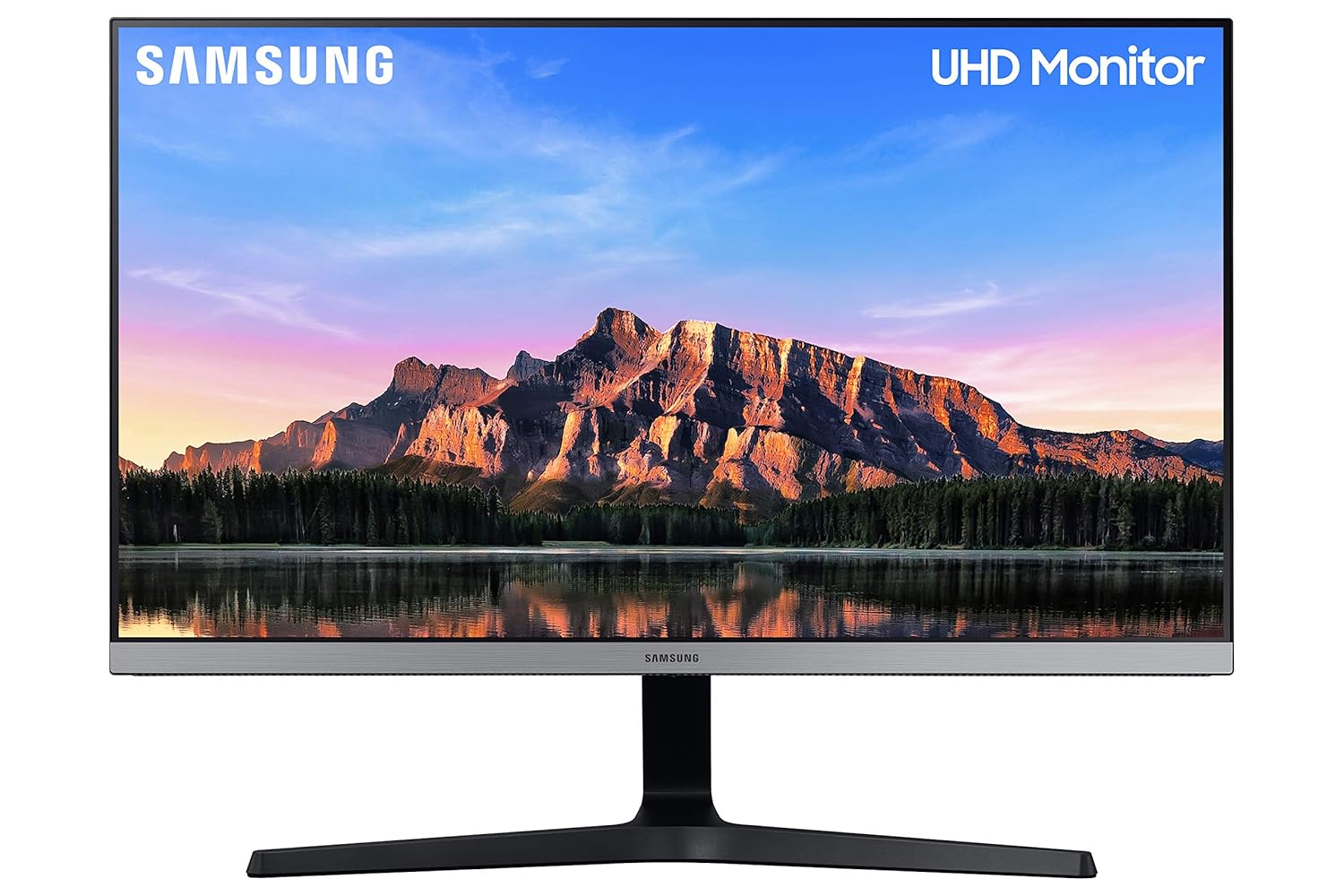 Samsung 28 inch(70.8 cm) 4K UHD Monitor, IPS, Bezel Less, HDR Support, AMD FreeSync, Eye Comfort, PIP/PBP Multi-Tasking (LU28R550UQWXXL, Dark Blue Gray)
