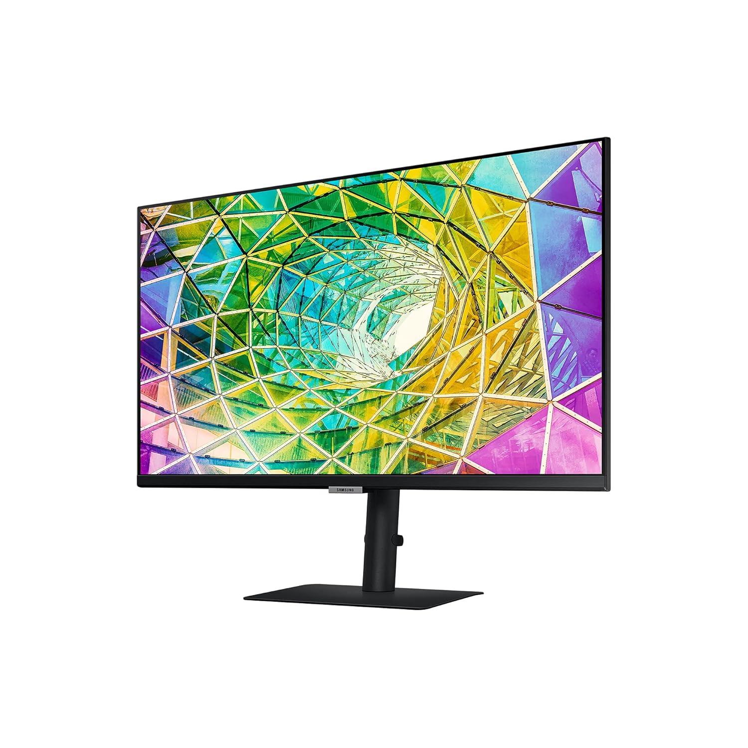 Samsung 27-inch (68.47cm) 3840 X 2160 Pixels 4K UHD Monitor, IPS, Bezel-Less Design, HAS, 1 Billion Colors, HDR10, Intelligent Eye Care, AMD FreeSync, FSC-Certified, (LS27A800NMWXXL, Black)