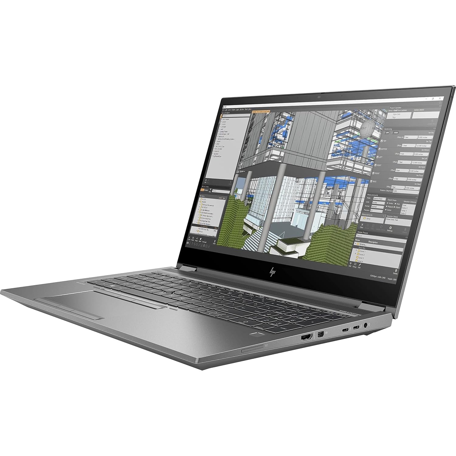 HP ZBook Fury 15 G8 15.6" Mobile Workstation - Full HD - 1920 x 1080 - Intel Xeon 11th Gen W-11955M Octa-core (8 Core) 2.60 GHz - 64 GB RAM - 512 GB SSD
