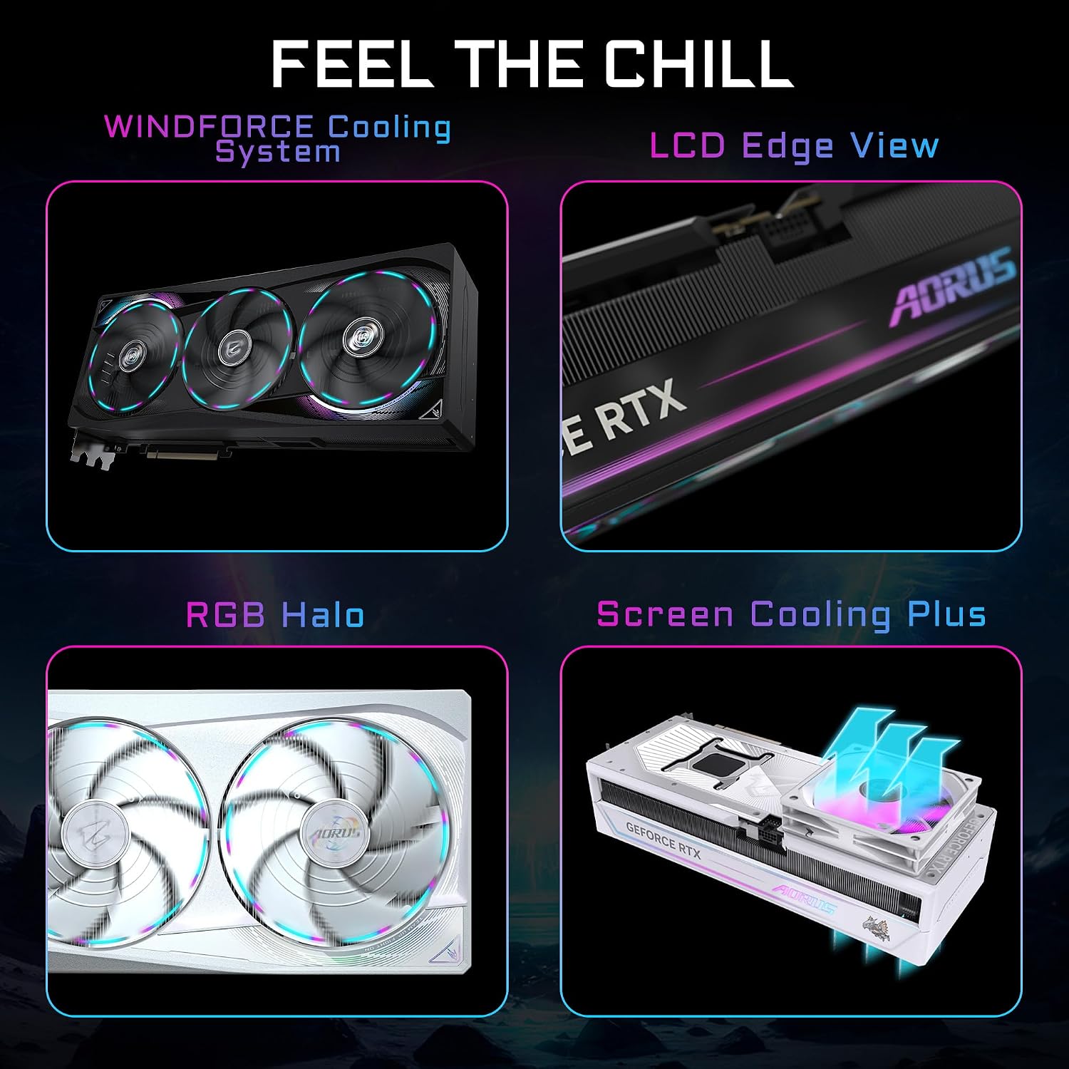 GIGABYTE AORUS GeForce RTX 5090 Master 32G Graphics Card, WINDFORCE Cooling System, 32GB 512-bit GDDR7, GV-N5090AORUS M-32GD Video Card