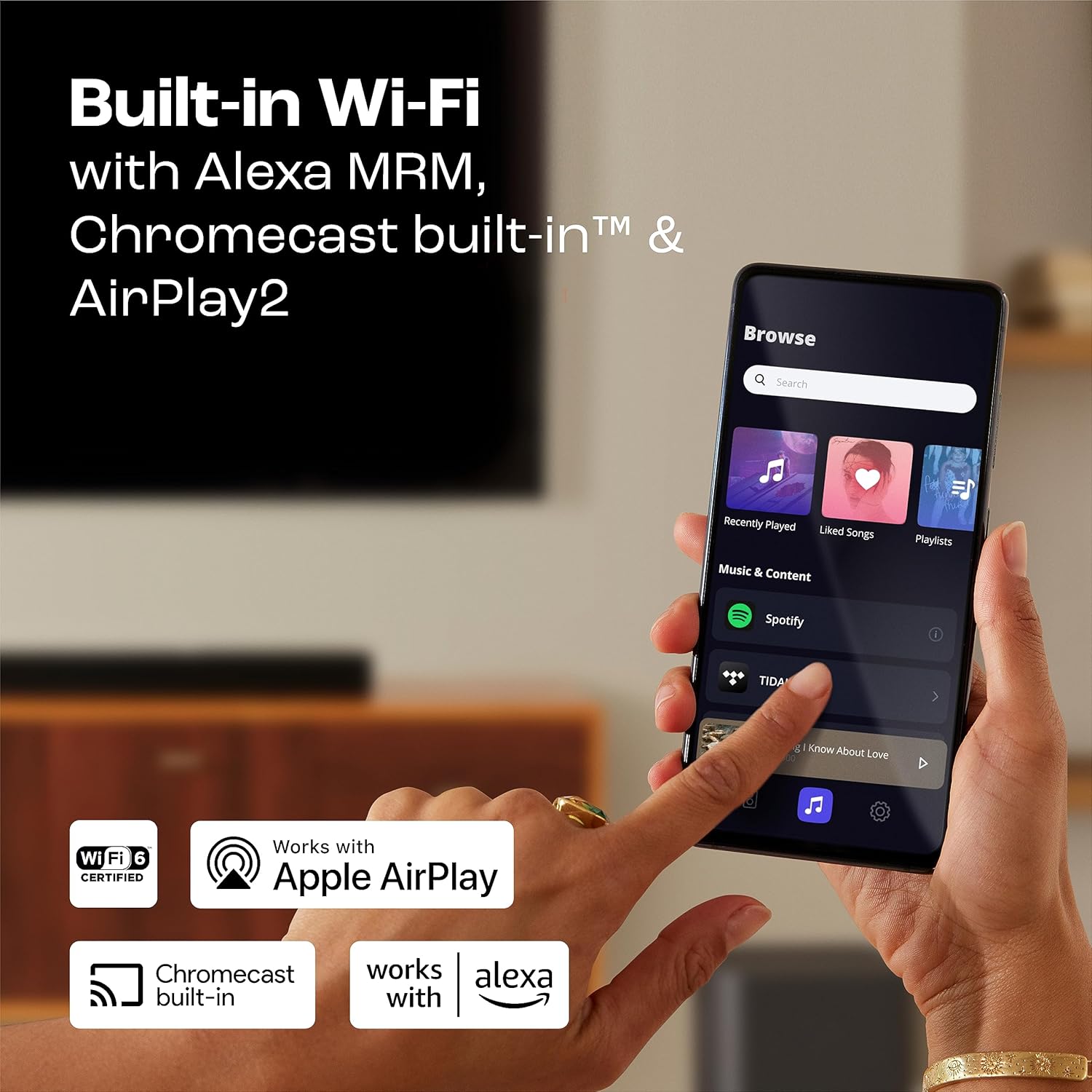 JBL Bar 1300, 11.1.4 Channel Truly Wireless Soundbar with True Dolby Atmos®, DTS:X, and MultiBeam™ Surround Sound, 10" Down-Firing Wireless Subwoofer, HDMI eARC, BT, Wi-Fi, Alexa, One App (1170W) - Zapnet.in