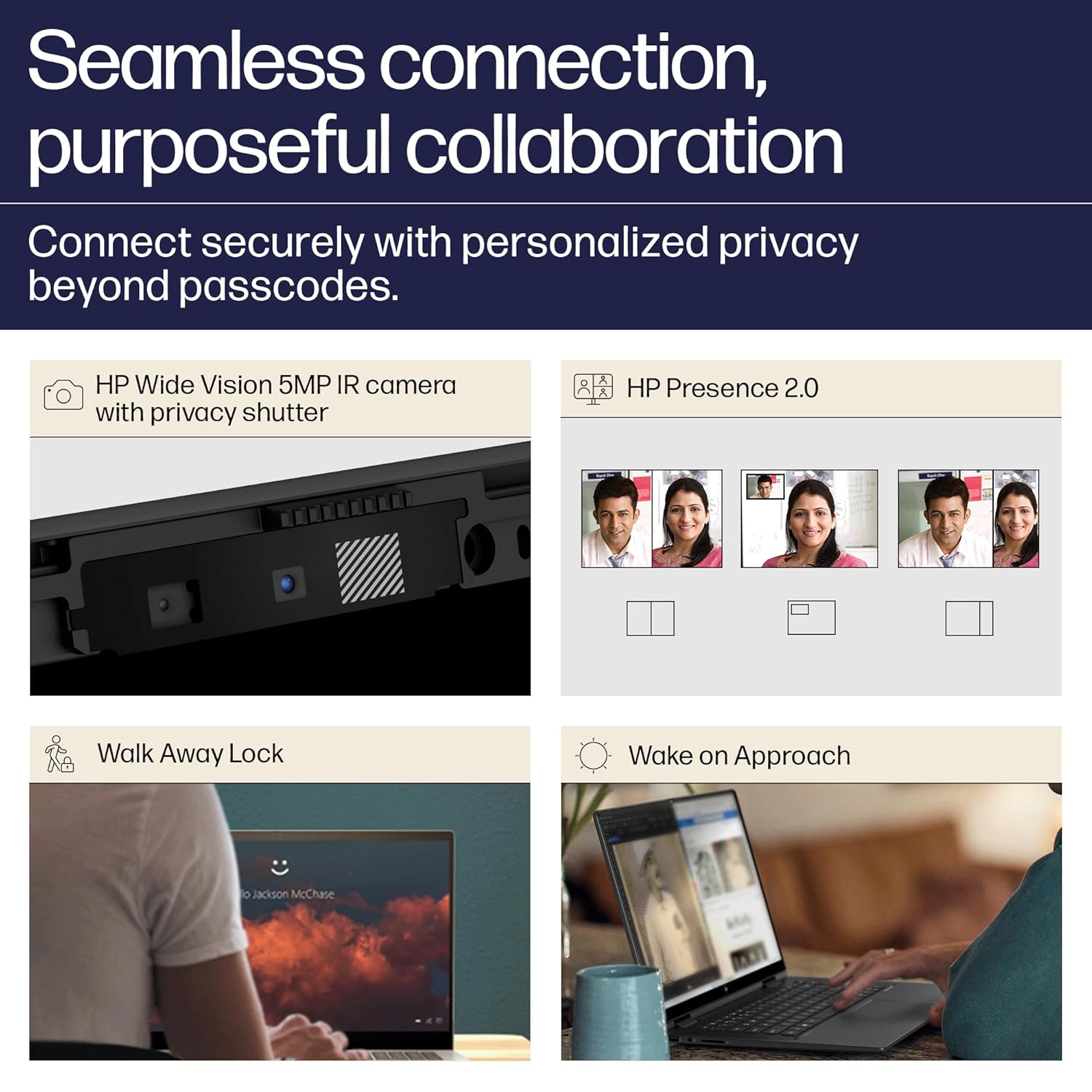 HP Envy x360, 13th Gen Intel Core i5-1335U, 15.6-inch (39.6 cm) FHD,Creator Laptop,16GB LPDDR5, 512GB SSD, Intel Iris Xe Graphics, 5MP IR Camera, B&O, Pen (Win 11,MSO, Black, 2.14 kg), 15-fe0027TU