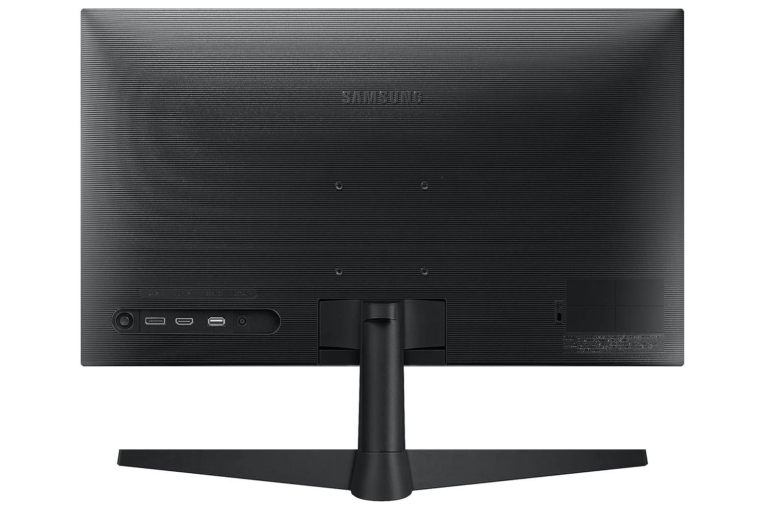 Samsung 24-inch (60.46cm) FHD, IPS, 100 Hz, 1920 x 1080 Flat Monitor, Bezel Less Design, AMD FreeSync, Flicker-Free, HDMI, Display Port (LS24C330GAWXXL, Black)