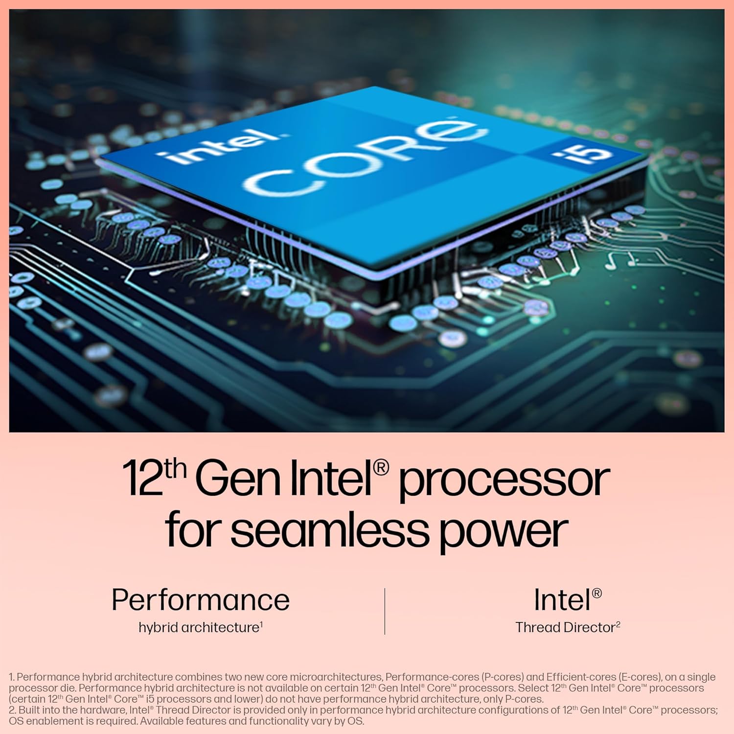 HP 15, 13th Gen Intel Core i5-1335U, 8GB DDR4, 512GB SSD, (Win 11, Office 21, Blue, 1.6kg), Anti-Glare, Micro-Edge, 15.6-inch(39.6cm), FHD Laptop, Intel UHD Graphics, 1080p FHD Camera, fd0021tu