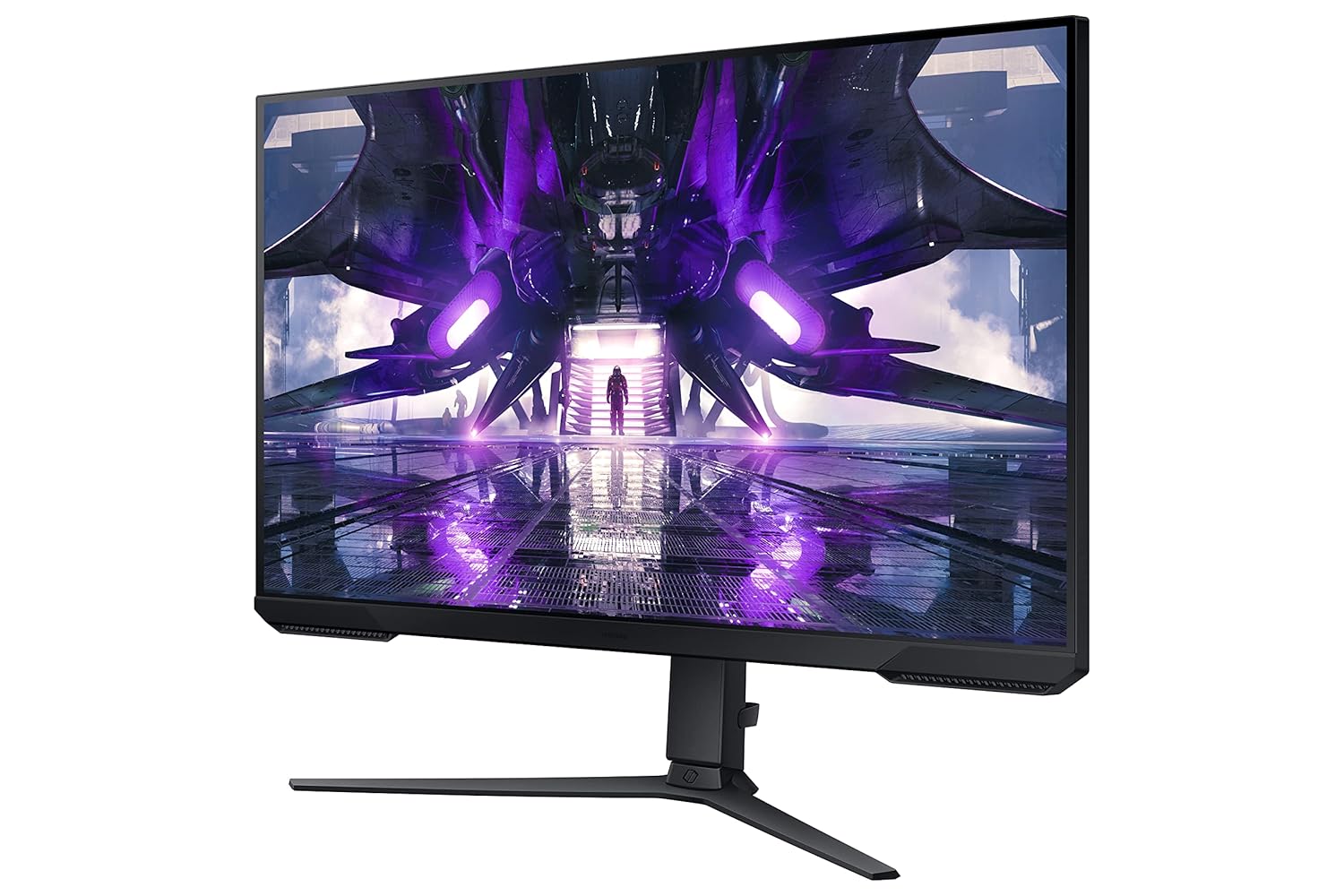 Samsung Odyssey G3 Gaming Monitor 80cm (32 inches), FHD 1920 X 1080, 165 Hz, 1ms(MPRT), AMD Freesync, DP, HDMI, Height, Tilt, Pivot Adjust Stand, Bezel-Less, Eye-Saver (LS32AG320NWXXL, Black)