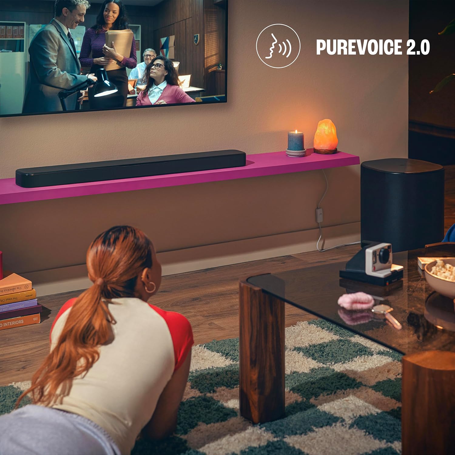 JBL New Launch Bar 500 MK2, Dolby Atmos® Soundbar with Wireless Subwoofer, 5.1 Channel, 3D Surround, Multibeam™, HDMI eARC with 4K Dolby Vision Pass-Through, Bluetooth, Wi-Fi, One App, 750W