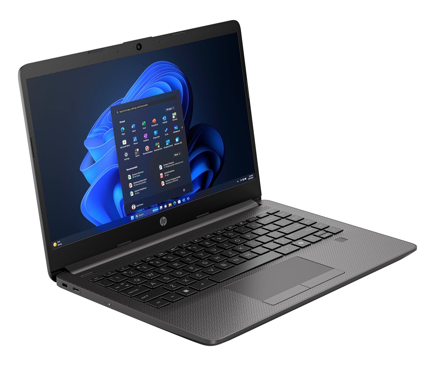 HP 240R Notebook, 13th Gen i5-1335U, 16GB DDR4, 512GB SSD, 14-inch(35.6cm),Anti-Glare, HD Laptop, Intel Iris Xe Graphics, (DOS, Silver,1.47kg) G9