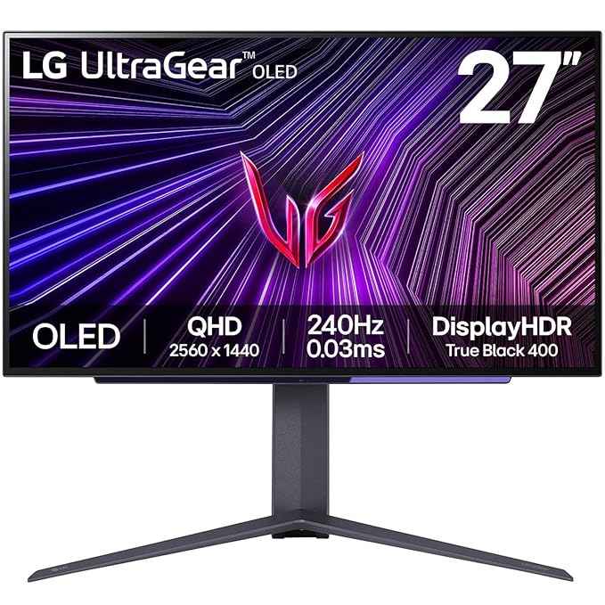 LG 27" 27GS95QE Ultragear OLED QHD Gaming Monitor