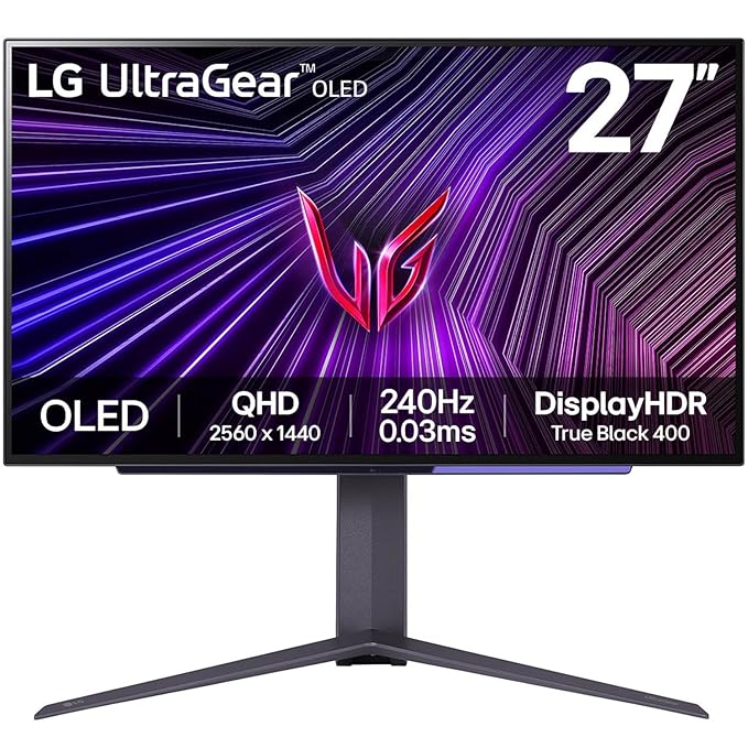 LG 27" Ultragear OLED QHD Gaming Monitor
