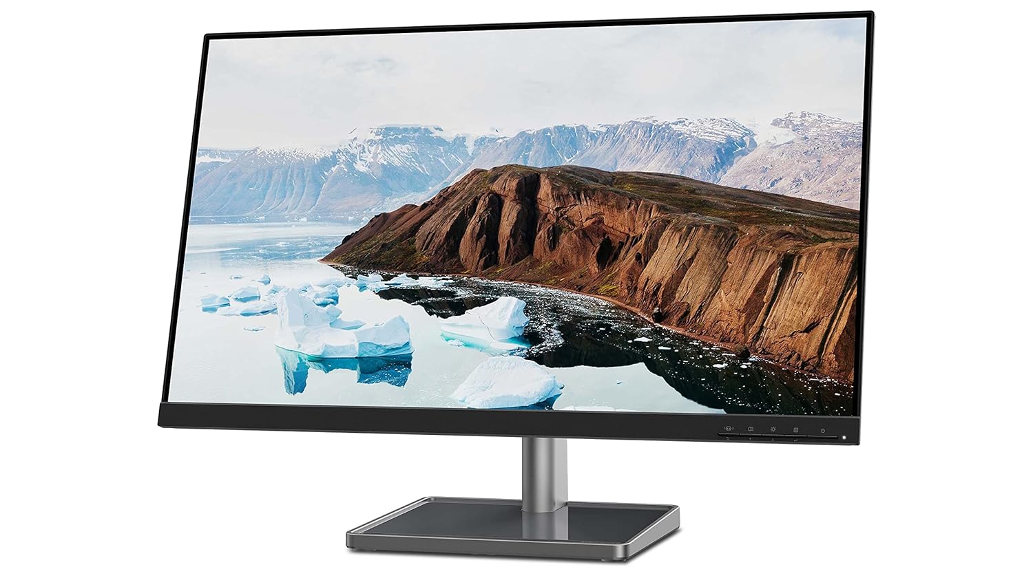 Lenovo L-Series 27 inch (68.58cm) FHD IPS Monitor |16.7m Colors, AMD FreeSync, USB-C Port, 3Wx2 Speakers, HDMI, VGA, PD-45W, Tilt Swivel Pivot Height Adjust Stand for Home & Office, L27m-30 Black
