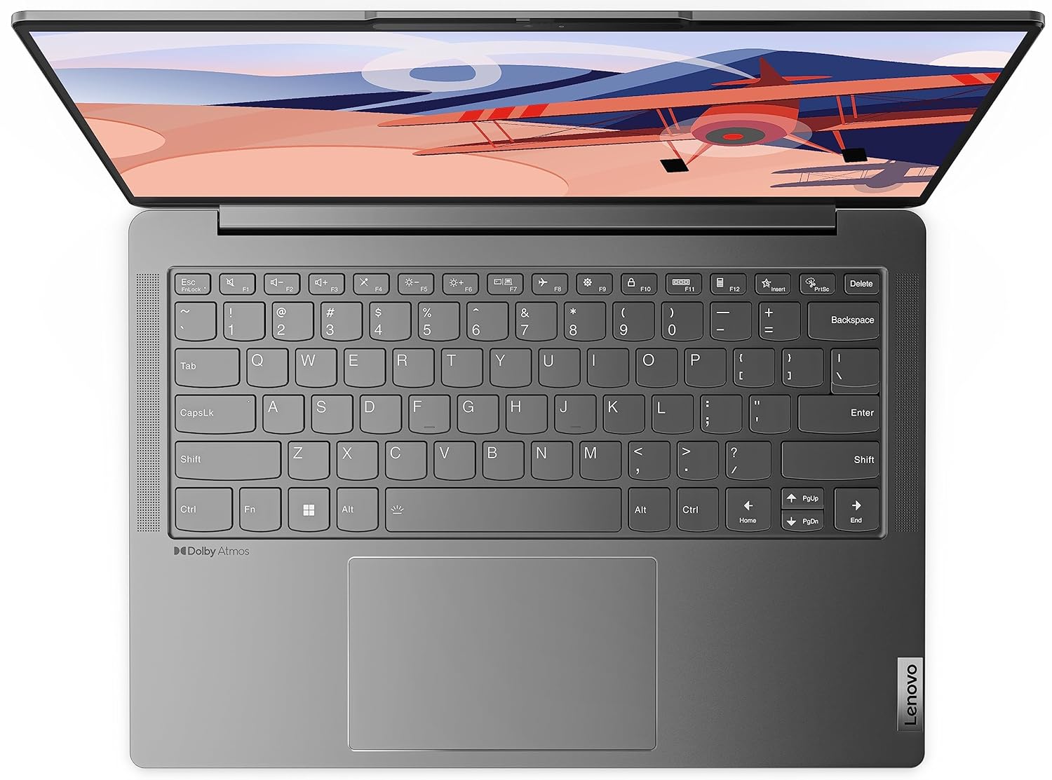 Lenovo Yoga Slim 6 Intel Core i7-13700H 14"(35.5cm) WUXGA-OLED 400Nits Laptop (16GB RAM/1TB SSD/Windows 11/MS Office 21/Grey/1.3Kg), 83E00017IN