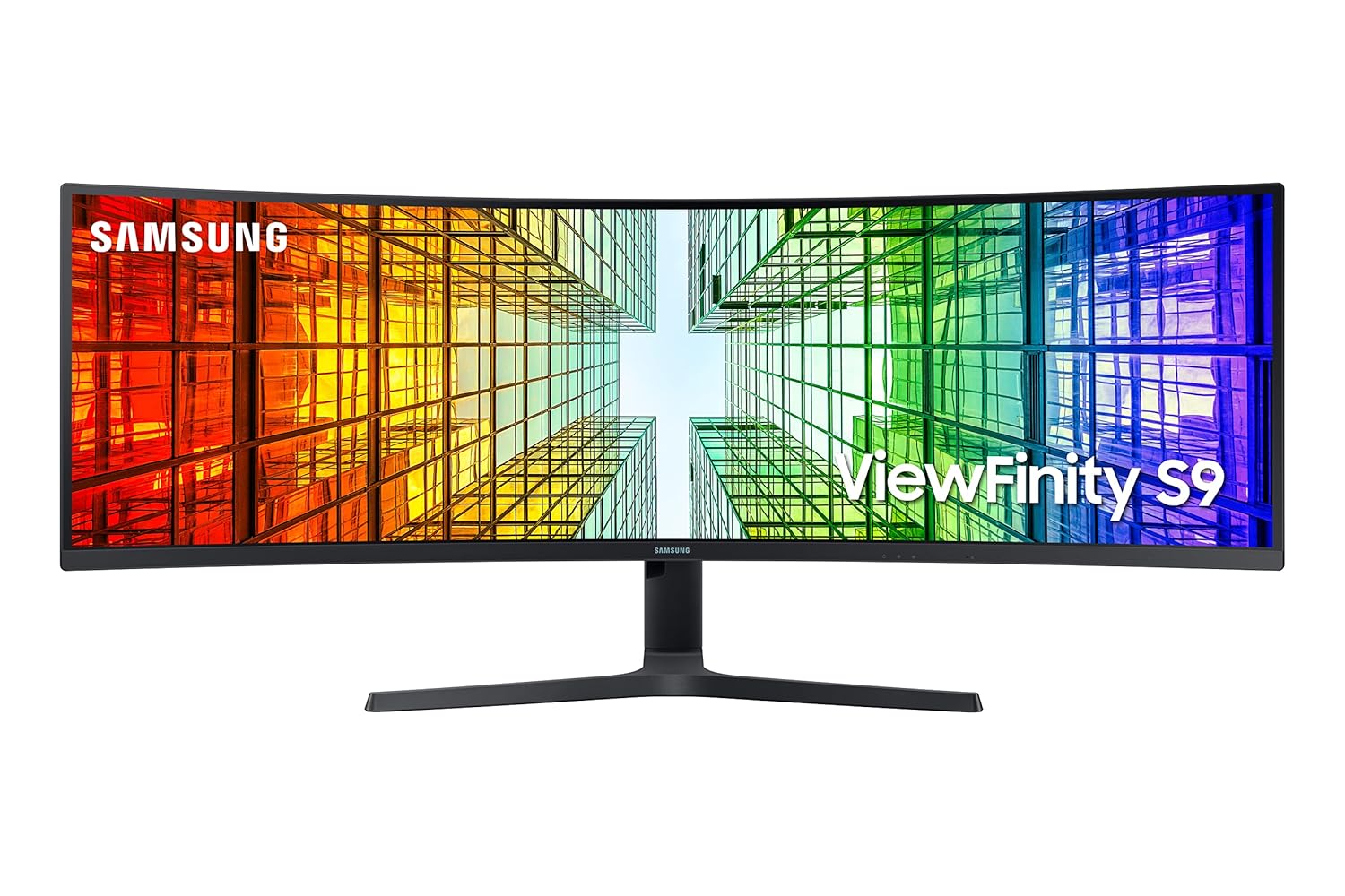 Samsung 49-inch(123.8cm) Ultra-Wide Dual QHD Monitor, USB Type-C, HAS, QLED Technology, 1800R Curvature, HDR 400, Flicker Free, Eye Saver Mode, LAN Port, (LS49A950UIWXXL, Black)