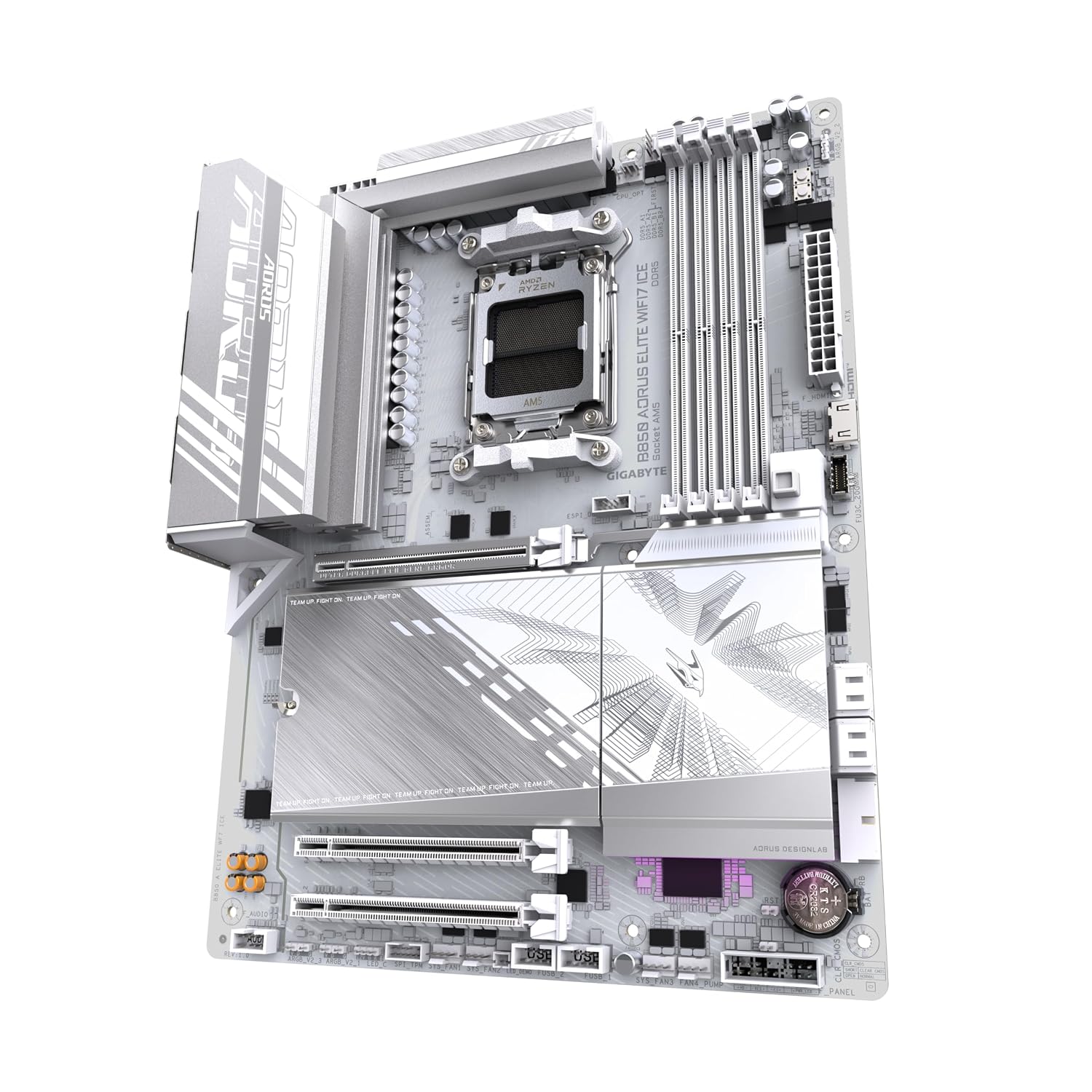 GIGABYTE B850 A Elite WIFI7 ICE AMD AM5 ATX Motherboard, PCIe 5.0, DDR5, USB 4.0, Wi-Fi 7, 2.5 GbE LAN, EZ-Latch