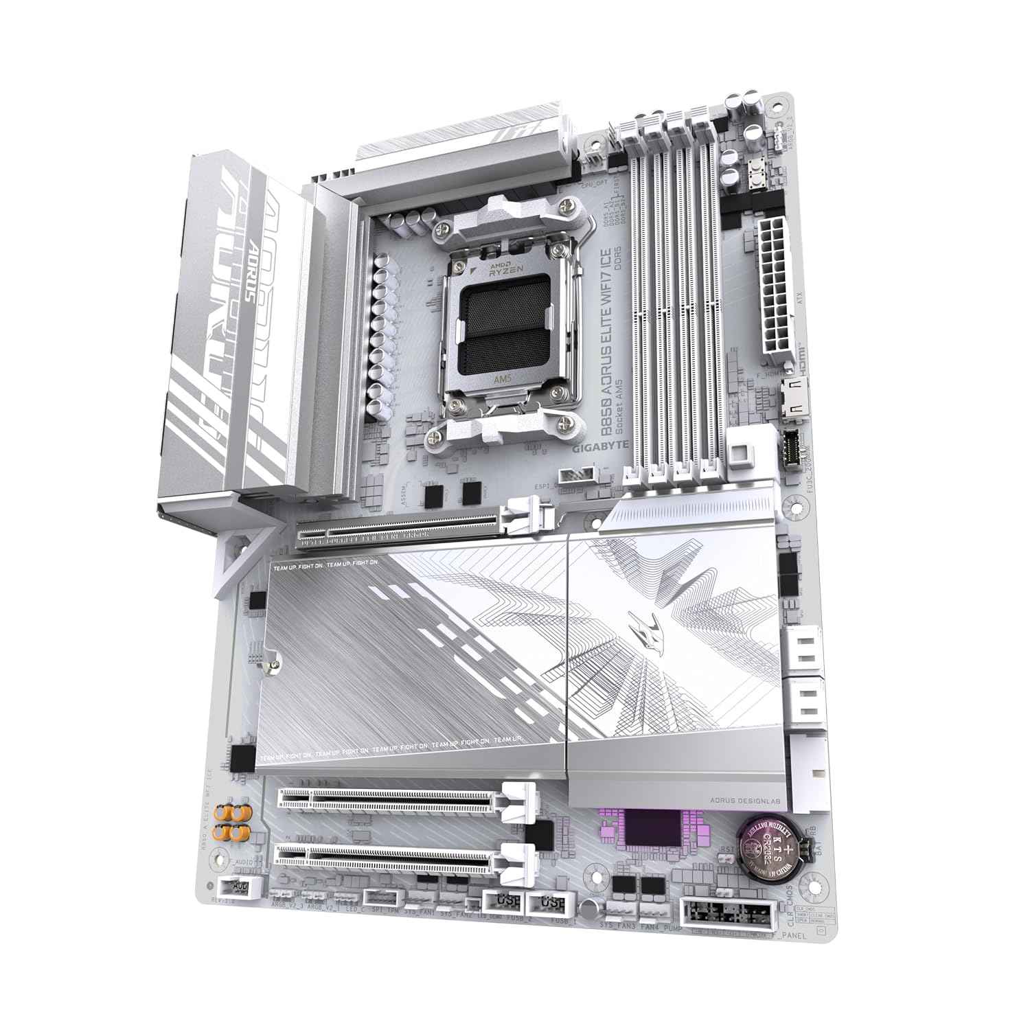GIGABYTE B850 A Elite WIFI7 ICE AMD AM5 ATX Motherboard, PCIe 5.0, DDR5, USB 4.0, Wi-Fi 7, 2.5 GbE LAN, EZ-Latch