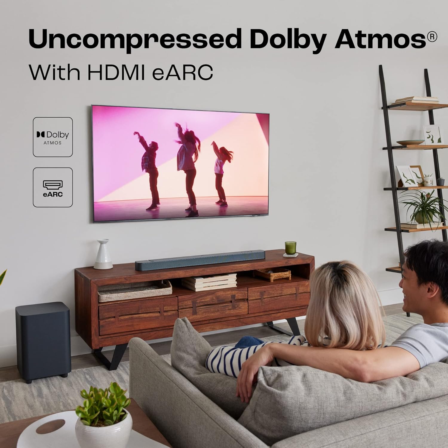JBL Bar 500 Pro Dolby Atmos® Soundbar with Wireless Subwoofer, 5.1 Channel, 3D Surround, Multibeam™, HDMI eARC with 4K Dolby Vision Pass-Through, One App, Bluetooth, Wi-Fi & Optical Input (590W) - Zapnet.in