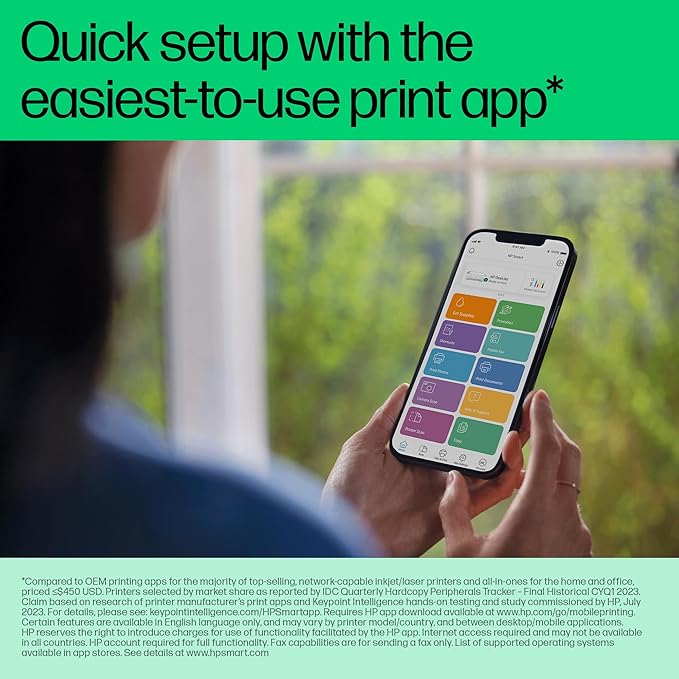 HP Deskjet 2820 WiFi Colour Printer - Print/Scan/Copy Ideal for Home, White - Zapnet.in