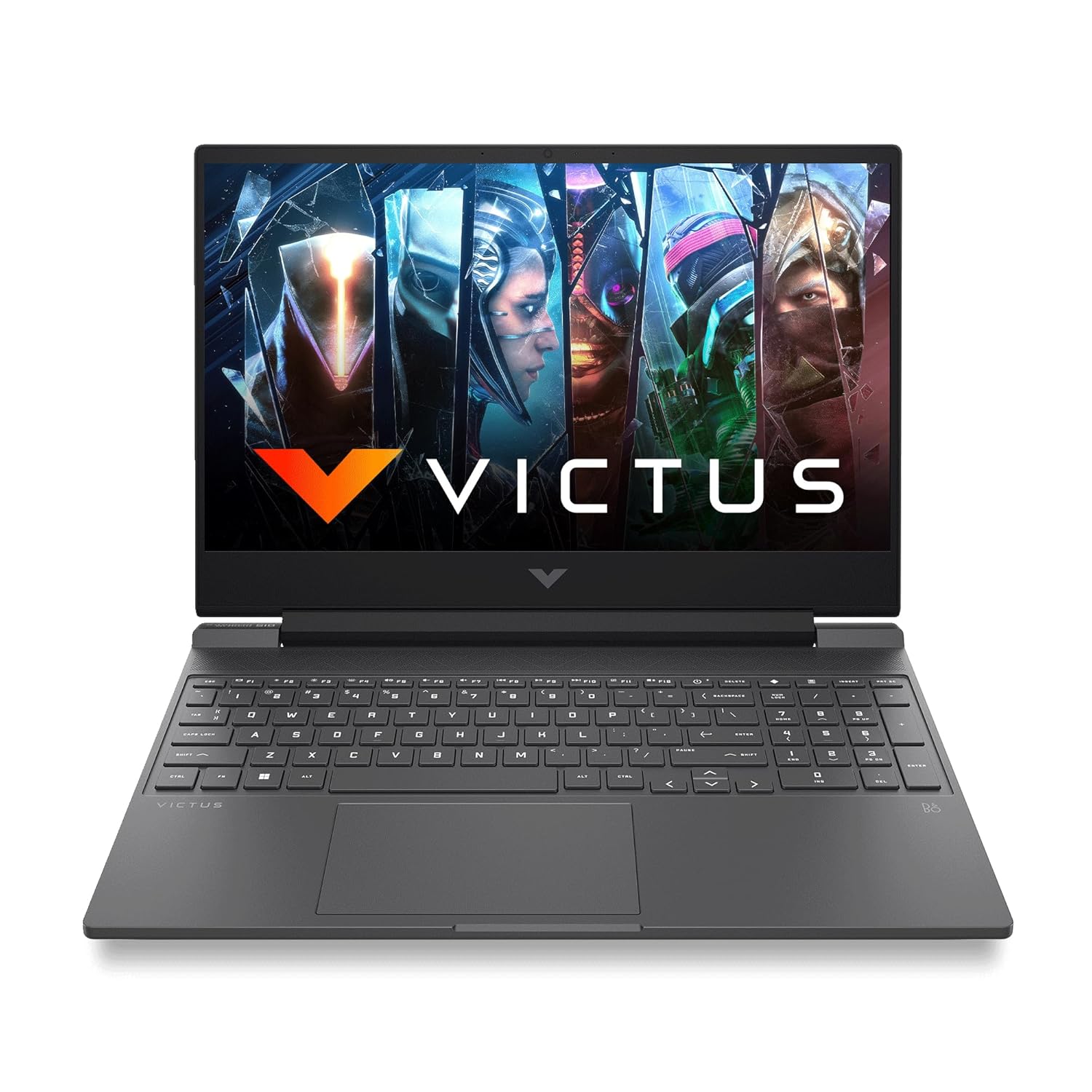HP Victus Gaming Laptop, AMD Ryzen 5 5600H, 4GB RTX 3050 GPU, 15.6-inch (39.6 cm) FHD IPS 144Hz, 8GB DDR4, 512GB SSD, Backlit KB, 9ms Response time (Win 11, MSO, Silver, 2.37 kg), fb0050AX