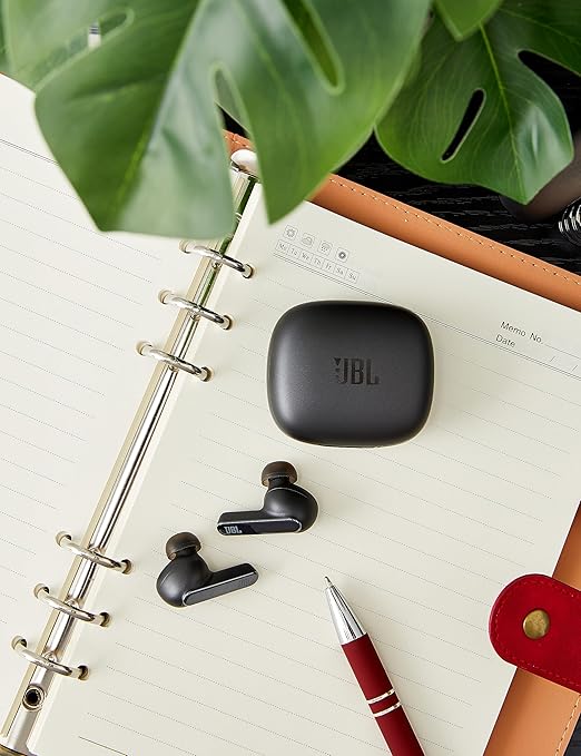 JBL Live Pro 2 Premium in Ear Wireless TWS Earbuds, ANC Earbuds, 40Hr Playtime, Dual Connect, Customized Bass with Headphones App, 6 Mics for Clear Calls, Wireless Charging, Alexa Built-in (Black) - Zapnet.in