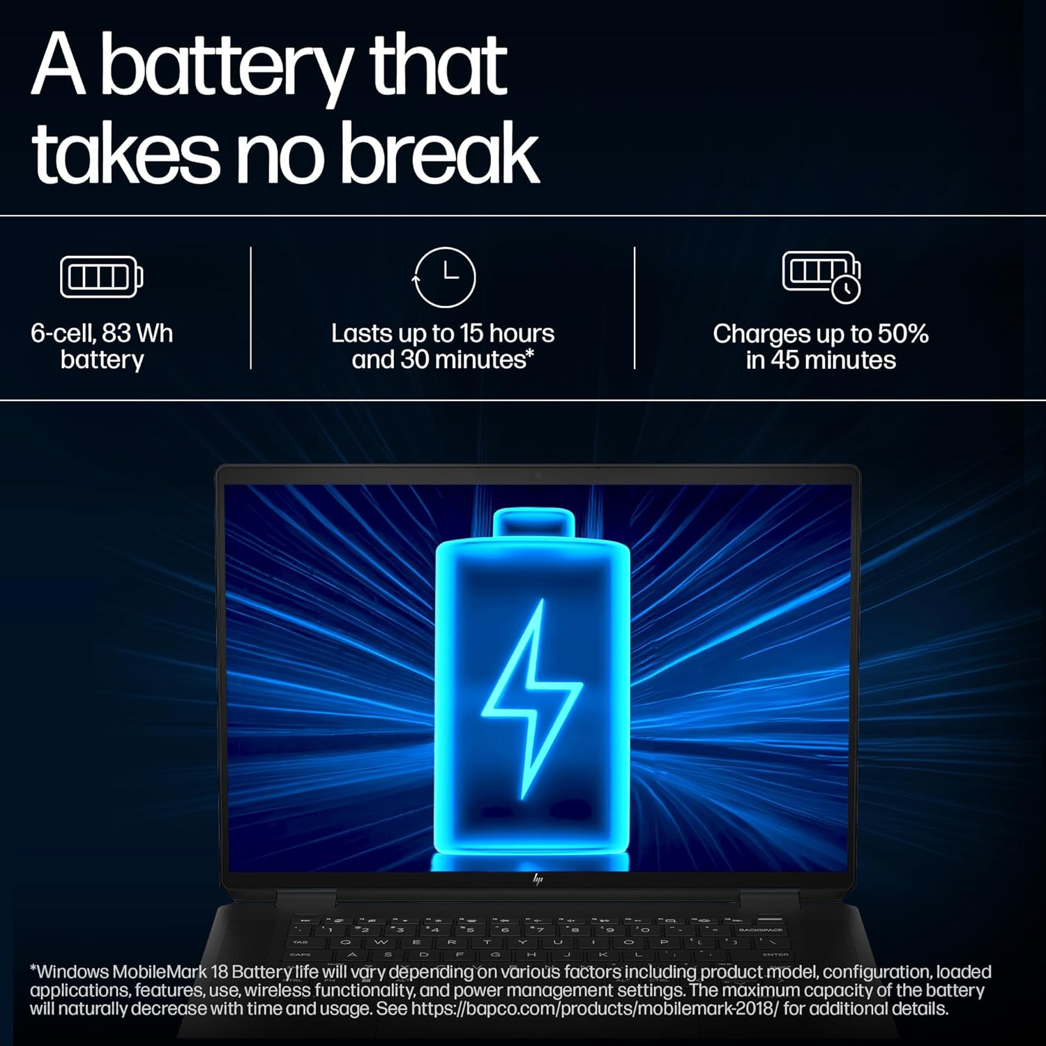 HP Spectre x360, Intel Evo Core Ultra 7 155H, Built-in AI, 16-inch (40.6 cm), WQXGA 400 nits 120Hz, 16GB LPDDR5x, Touch, 1TB SSD, FPR, 9MP IR Camera, Backlit KB (Win 11, Black, 2.07 kg), aa0015TU - Zapnet.in