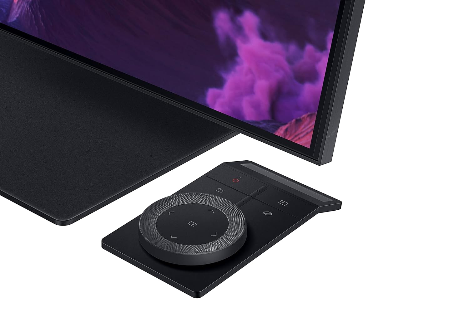 Samsung 55" Odyssey Ark, 4K UHD, 165 Hz, 1 Ms, 1000R Curved Gaming Monitor, Cockpit Mode, Mini-LED, Matte Display, Sound Dome, AMD FreeSync Premium Pro, Gaming Hub (LS55BG970NWXXL, Black)