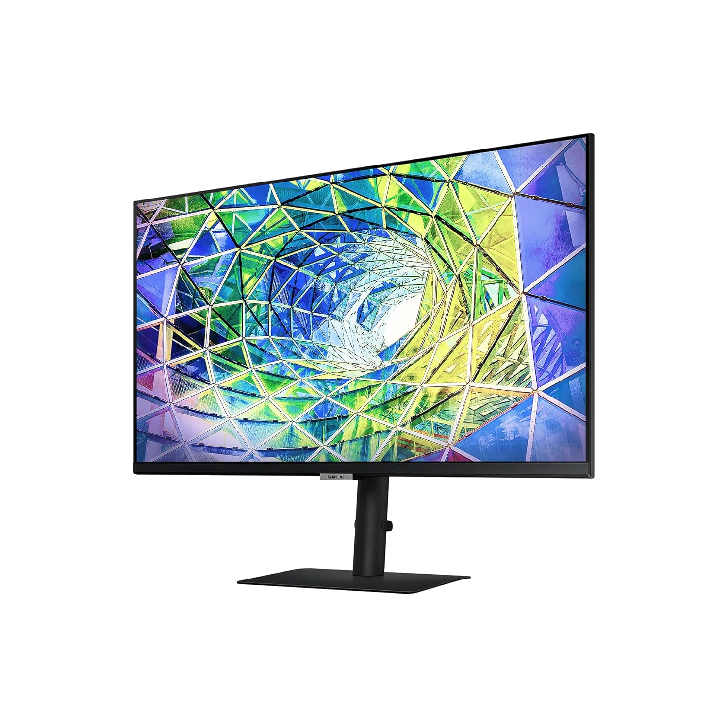 Samsung 8 Series 68.4 cm (27 inch) 4K UHD (3840x2160) Computer Monitor, IPS Panel, USB-C, HDR10 (1 Billion Colors), Height Adjustable Stand, Energy Star, Intelligent Eye Care LS27A800UJWXXL (Black)