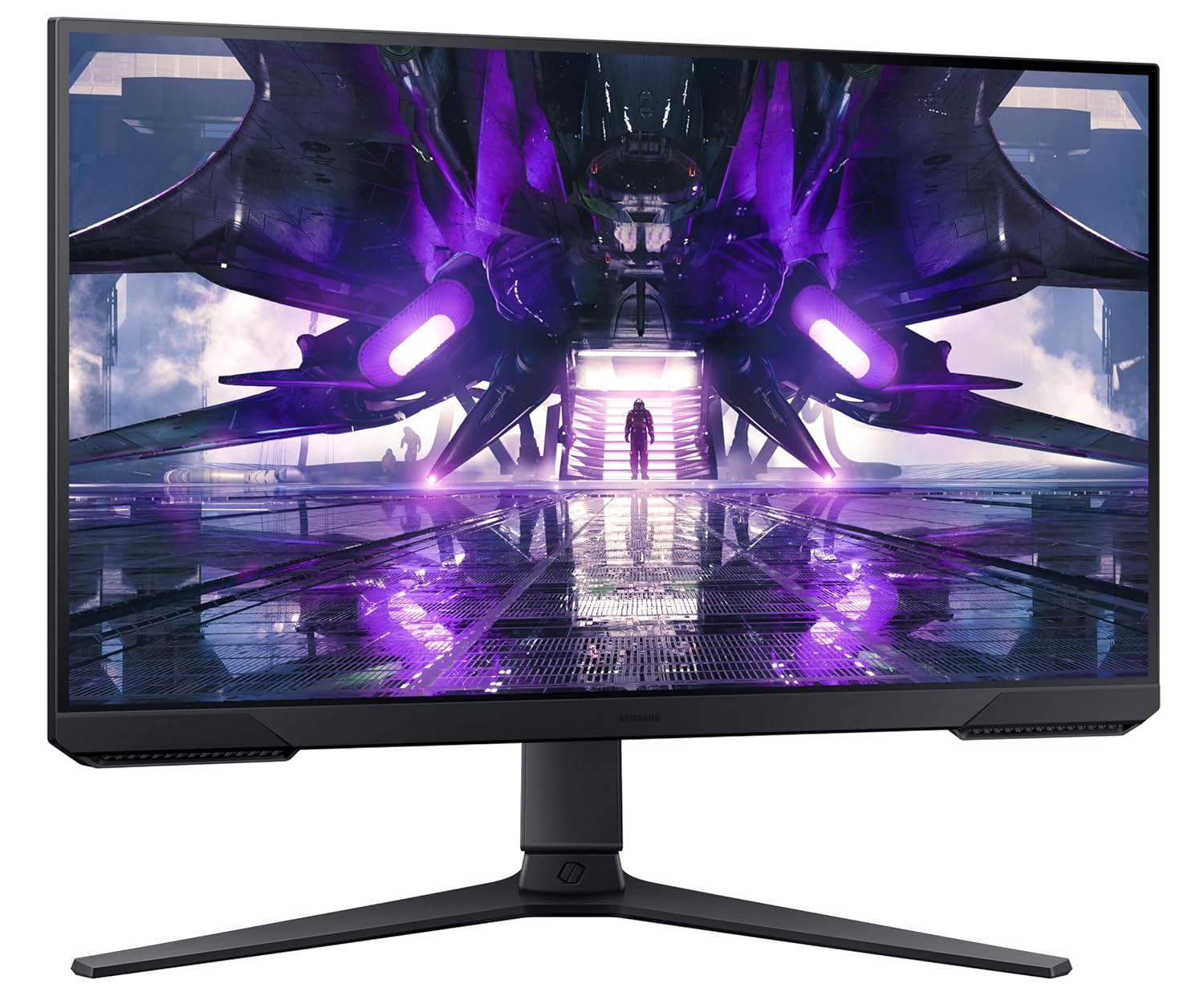 Samsung 27-Inch(68.4 cm) FHD Odyssey G3 Gaming, 165 Hz, 1ms Flat LED Monitor, 1920 X 1080 Pixels, Height Adjustable Stand, Bezel-Less, Eye-Saver, AMD Freesync Premium (LS27AG322NWXXL, Black)