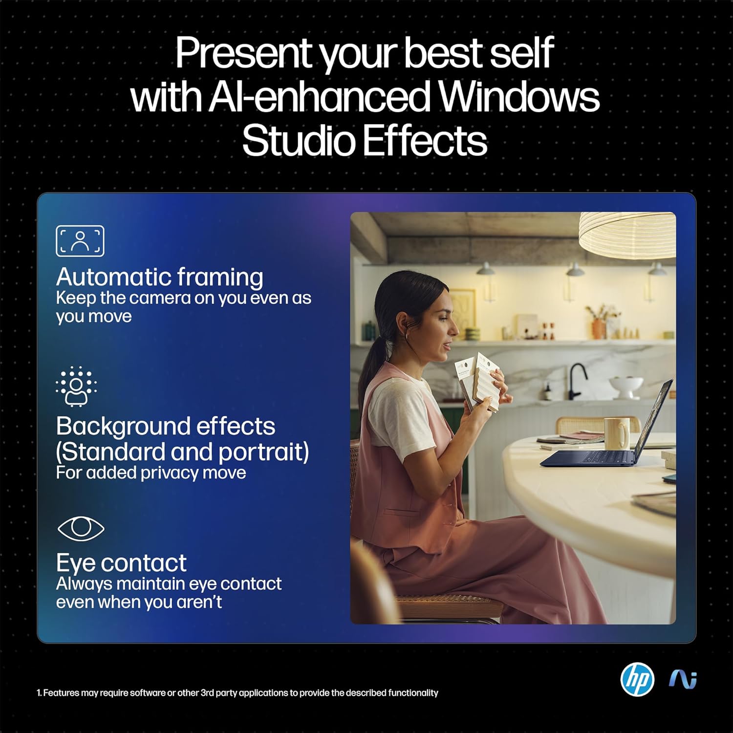 HP OmniBook Ultra Flip (Previously Spectre) Intel Core Ultra 7 258V 47 TOPS (32GB LPDDR5X, 1TB SSD) OLED, 500 nits,14''/35.6cm, Touch 2-in-1, Win11, Office21, Blue, 1.34kg, fh0046TU Next Gen AI Laptop