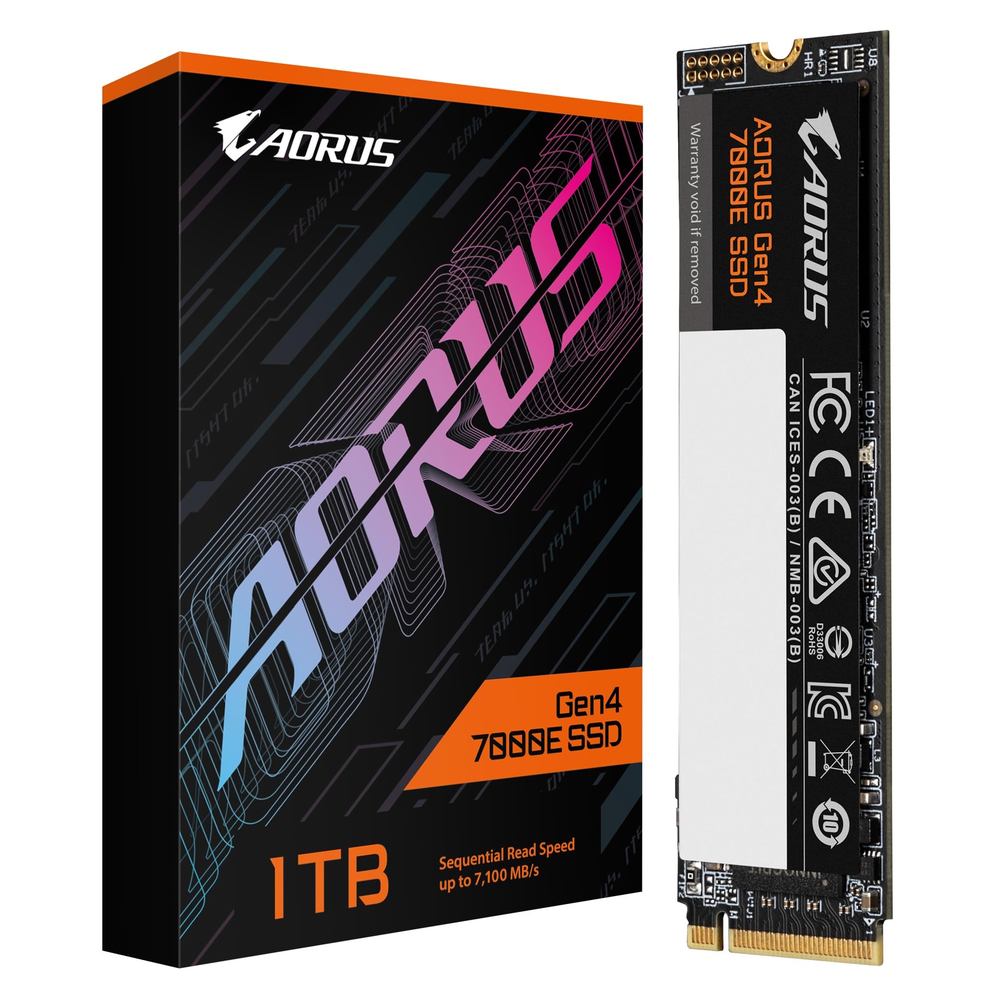 GIGABYTE AORUS Gen4 7000E SSD 2TB AG470E2TB HD4974