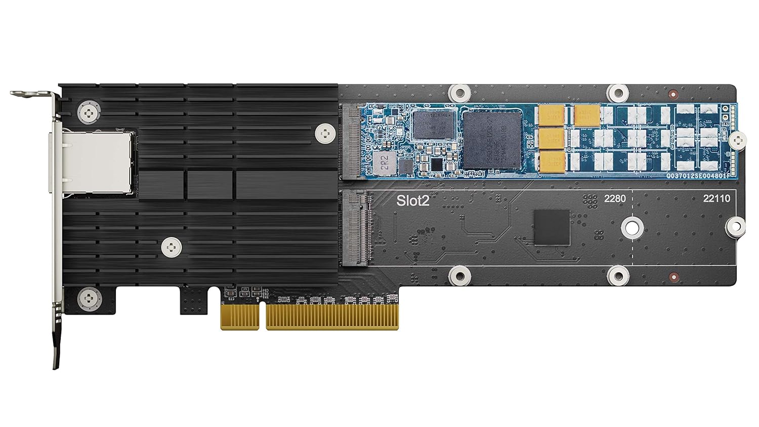 Synology 10Gb Ethernet and M.2 Adapter Card E10M20-T1, RJ-45; 1 Port