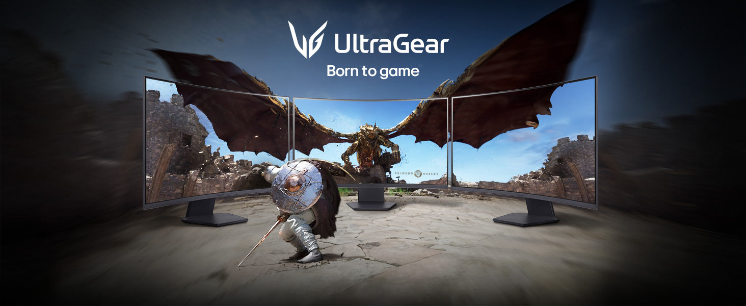 LG ULTRAGEAR 27GS60QC 27 INCH CURVED GAMING MONITOR