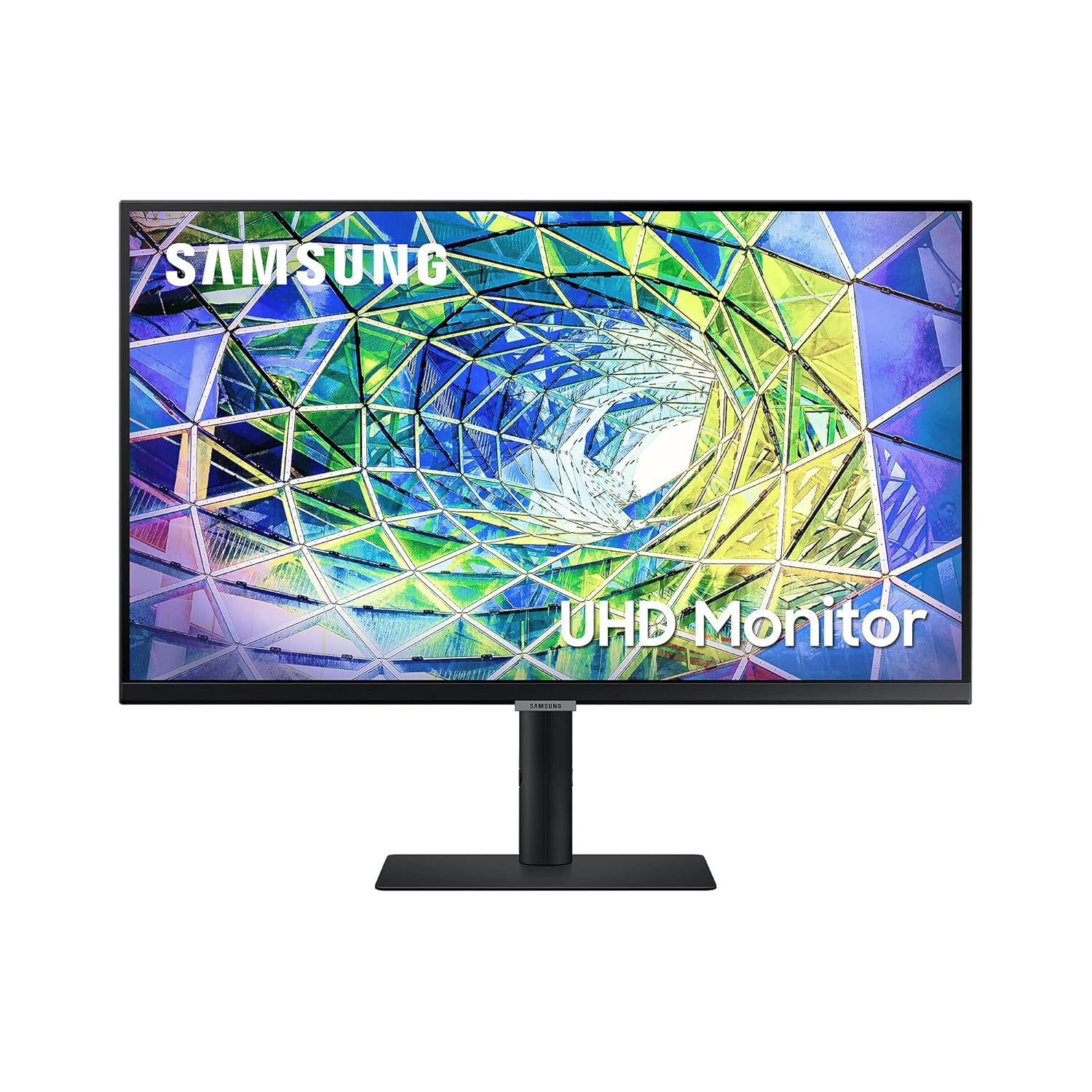 Samsung 8 Series 68.4 cm (27 inch) 4K UHD (3840x2160) Computer Monitor, IPS Panel, USB-C, HDR10 (1 Billion Colors), Height Adjustable Stand, Energy Star, Intelligent Eye Care LS27A800UJWXXL (Black)