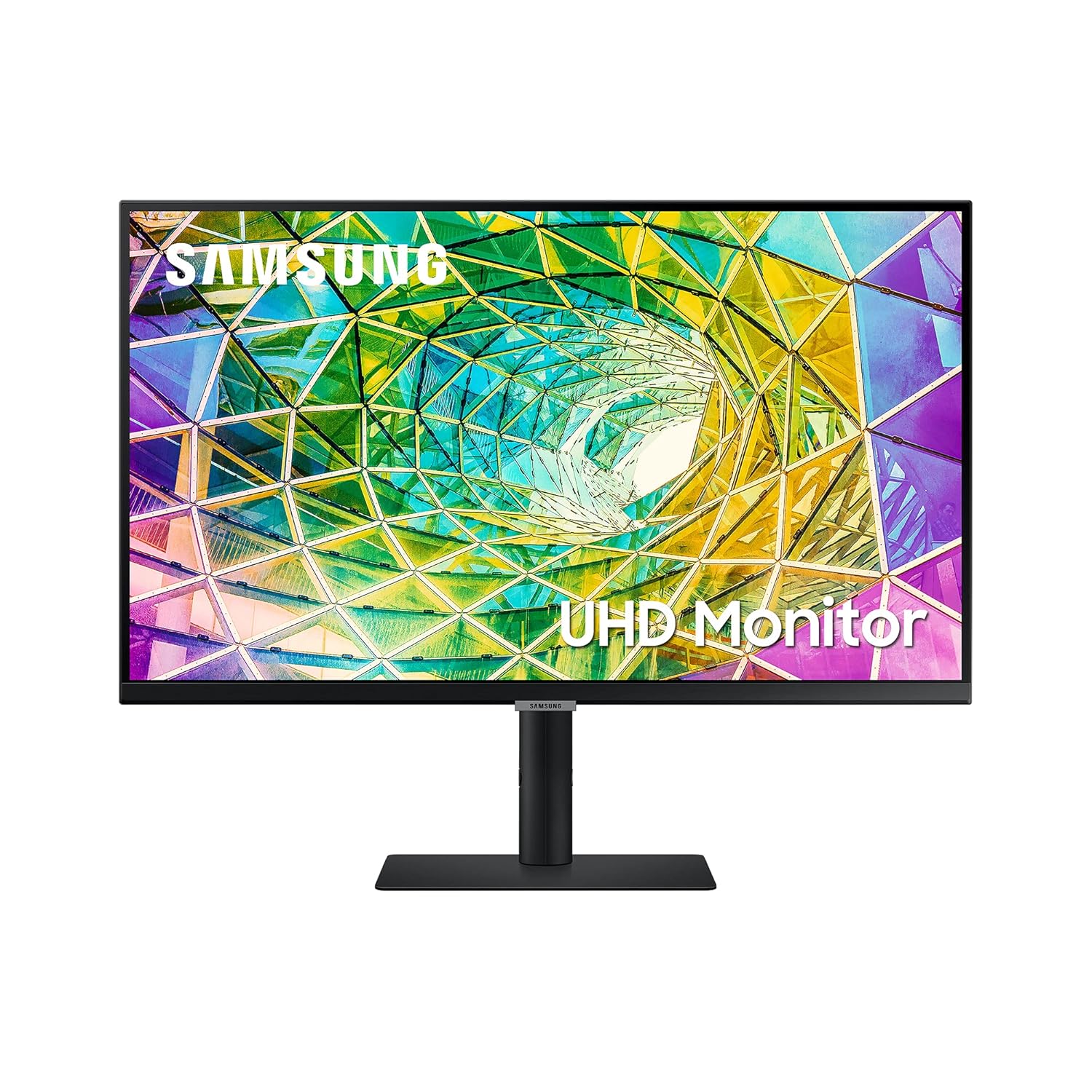 Samsung 27-inch (68.47cm) 3840 X 2160 Pixels 4K UHD Monitor, IPS, Bezel-Less Design, HAS, 1 Billion Colors, HDR10, Intelligent Eye Care, AMD FreeSync, FSC-Certified, (LS27A800NMWXXL, Black)