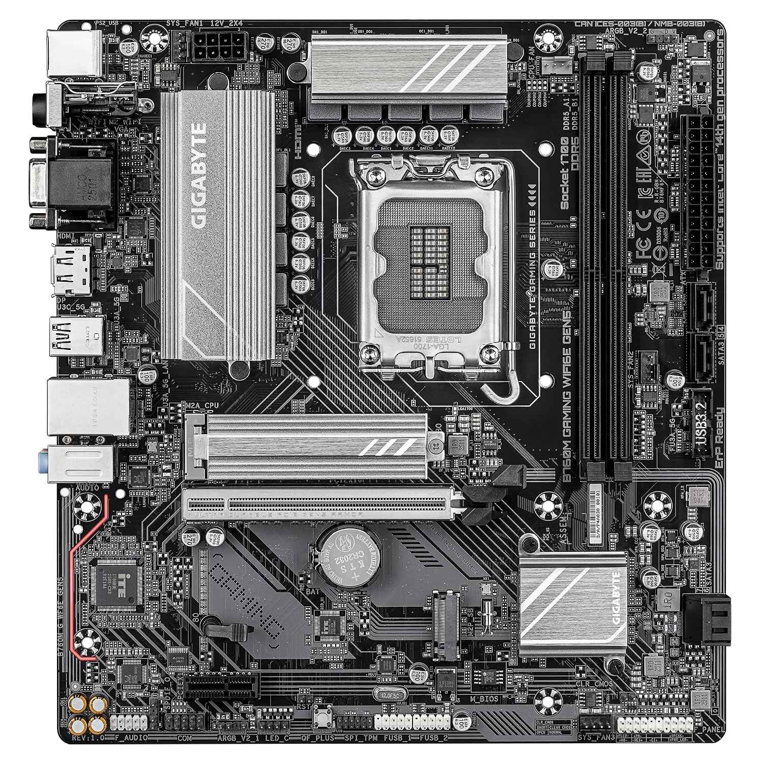 Gigabyte B760M Gaming WIFI6E GEN5 Motherboard