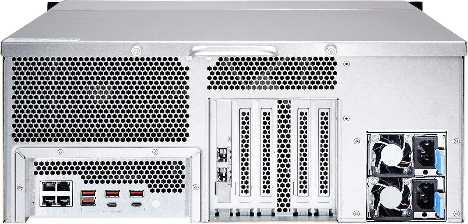 TS-2483XU-RP-E2136-16G 4U 24BAY 3.3GHZ QC 16GB DDR4 RPS in