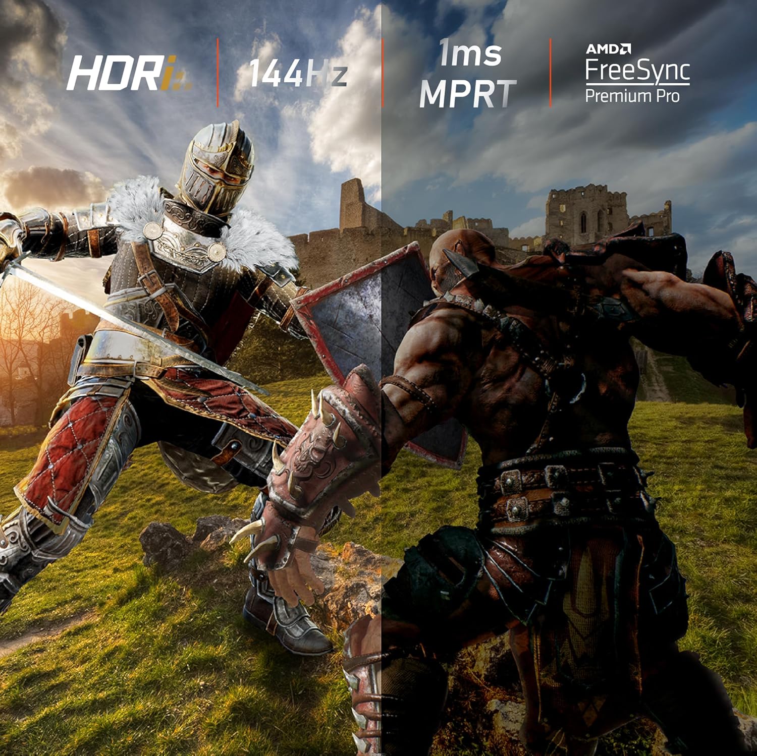 BenQ MOBIUZ EX3210U 32" 4K UHD IPS Gaming Monitor| 144Hz| 1ms MPRT| PS5 Compatible| FreeSync Premium Pro| HDMI 2.1| 98% DCI-P3| treVolo Speakers (2W x 2)| VESA DisplayHDR600|DP|USB Hub| Remote (White)