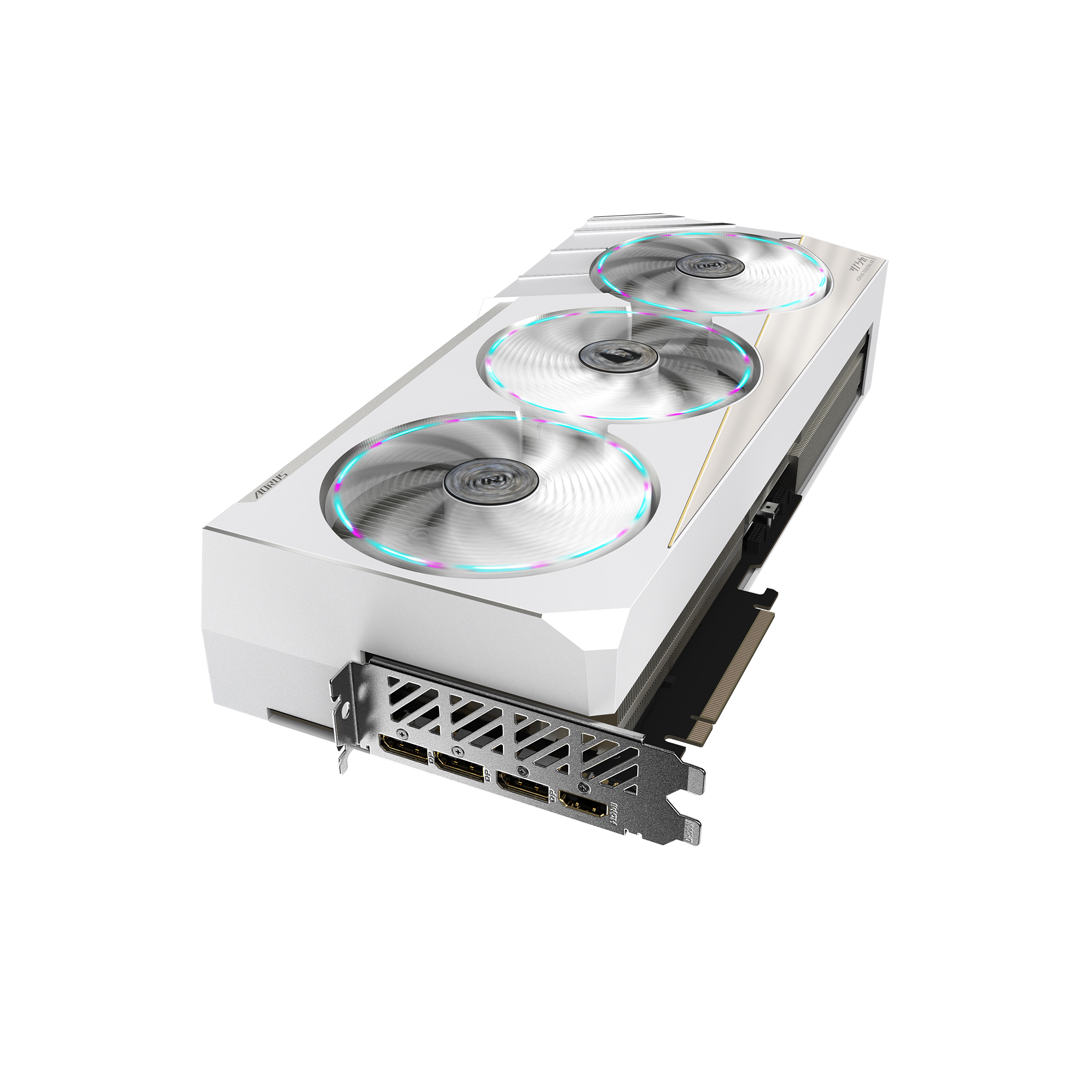 Gigabyte AORUS GeForce RTX 4080 SUPER XTREME ICE 16G Graphics Card - 16GB GDDR6X, 256bit, PCI-E 4.0, 2700MHz Core Clock, 3 x DisplayPort 1.4a, 1 x HDMI 2.1a, NVIDIA DLSS 3, GV-N408SAORUSX ICE-16GD - Zapnet.in