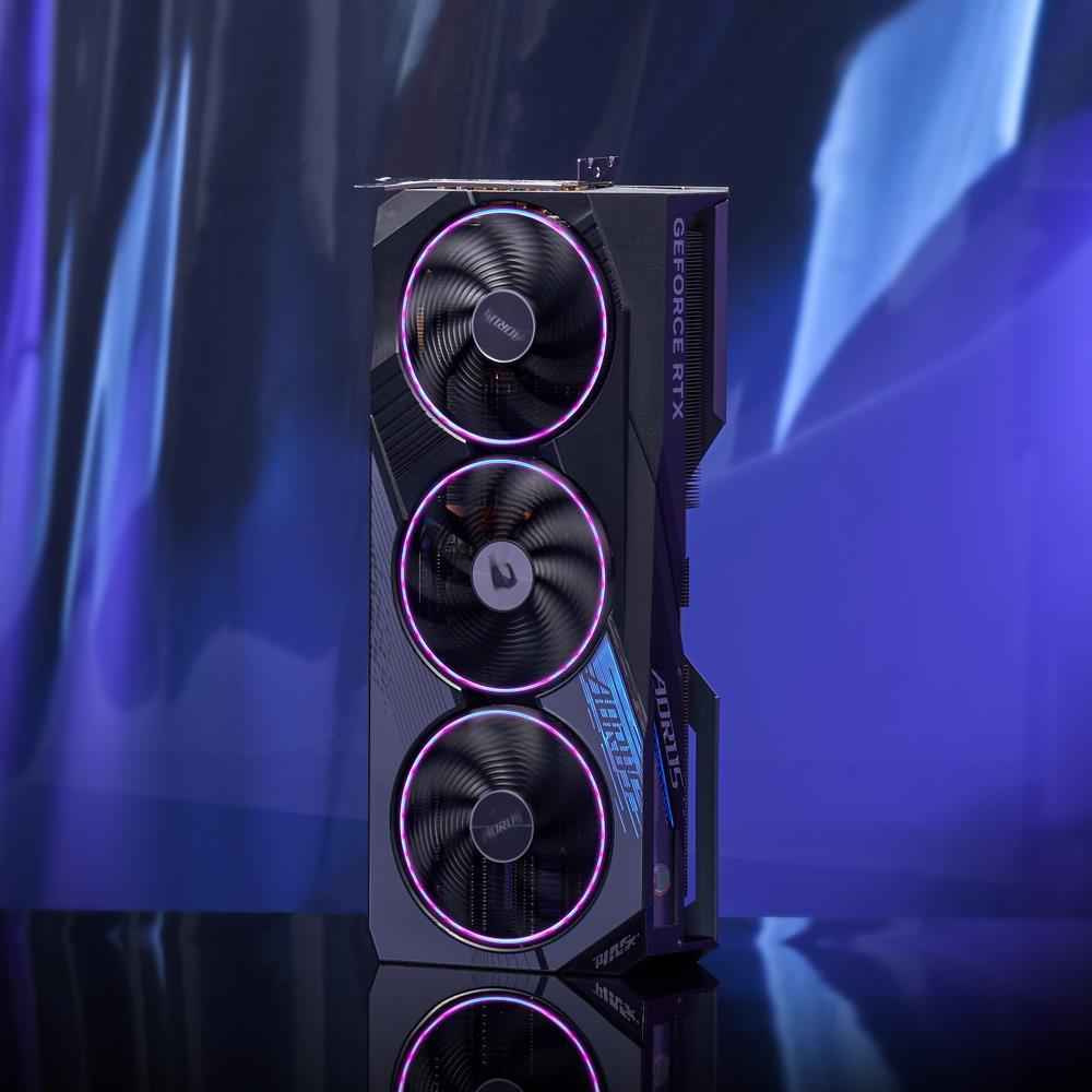 GIGABYTE AORUS GeForce RTX 4090 Master 24G pci_e_x16 Graphics Card, 3X WINDFORCE Fans, 24GB 384-bit GDDR6X, GV-N4090AORUS M-24GD Video Card