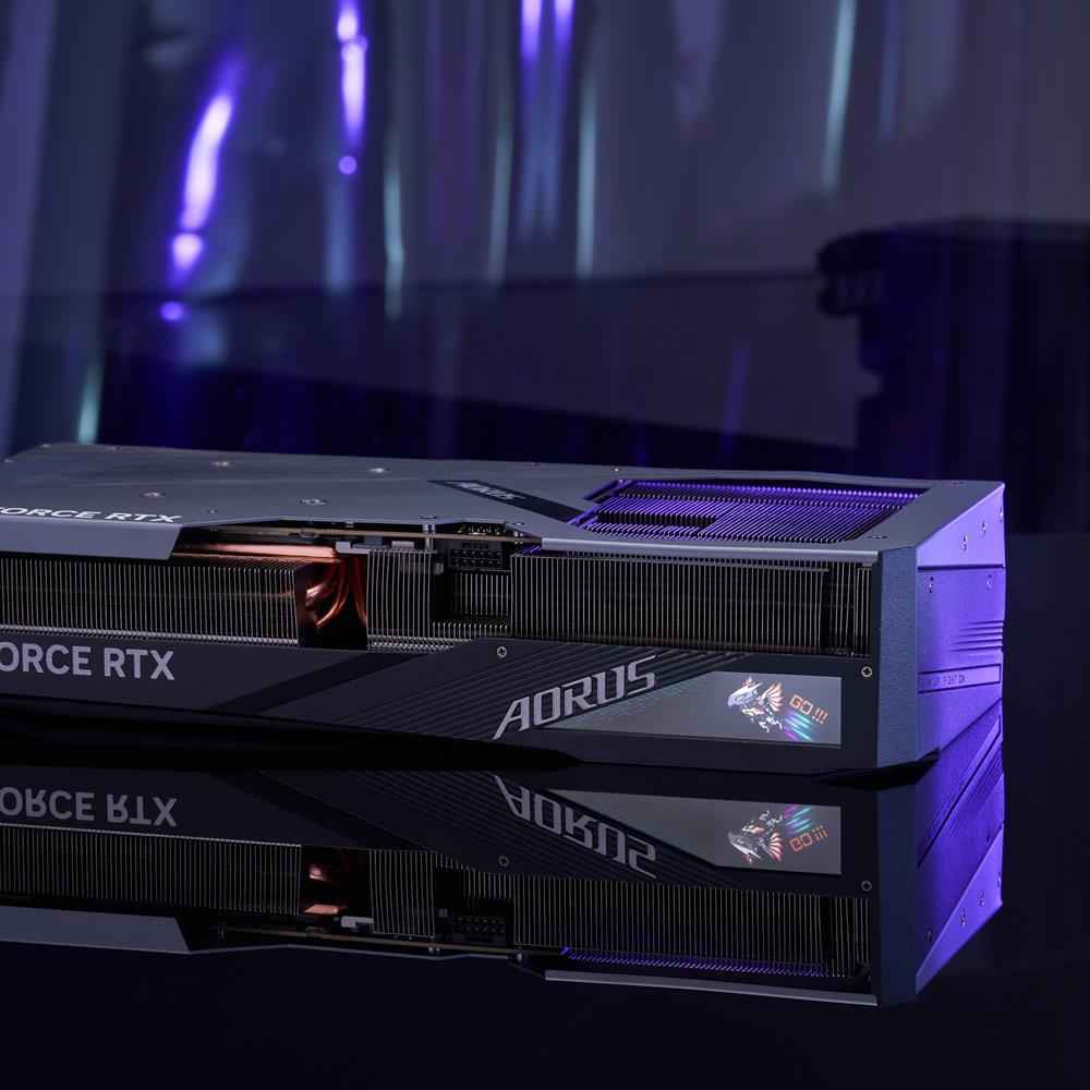 GIGABYTE AORUS GeForce RTX 4090 Master 24G pci_e_x16 Graphics Card, 3X WINDFORCE Fans, 24GB 384-bit GDDR6X, GV-N4090AORUS M-24GD Video Card