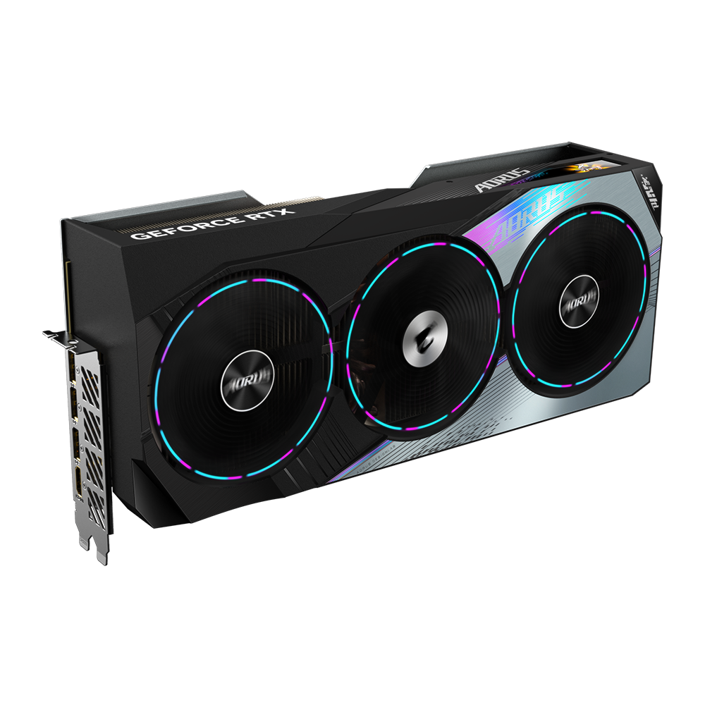 GIGABYTE AORUS GeForce RTX 4090 Master 24G pci_e_x16 Graphics Card, 3X WINDFORCE Fans, 24GB 384-bit GDDR6X, GV-N4090AORUS M-24GD Video Card