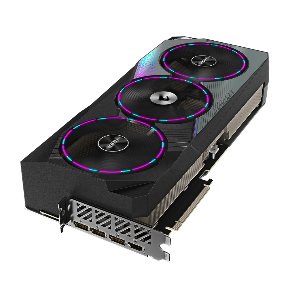 GIGABYTE AORUS GeForce RTX 4090 Master 24G pci_e_x16 Graphics Card, 3X WINDFORCE Fans, 24GB 384-bit GDDR6X, GV-N4090AORUS M-24GD Video Card - Zapnet.in