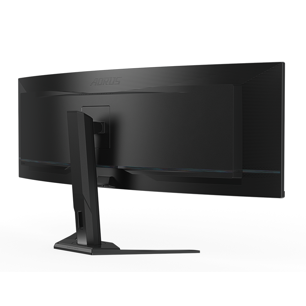 GIGABYTE AORUS CO49DQ 49" OLED (Curve), 5120 x 1440 (DQHD), 144Hz, 0.03 ms (GTG), FreeSync Premium Pro, 1000 nits (Typ, HDR APL 3%), HDR True Black 400 - Zapnet.in